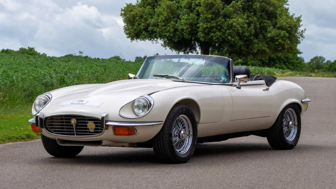Jaguar E-Type V12 1971 — provenance europea en clásicos importados
