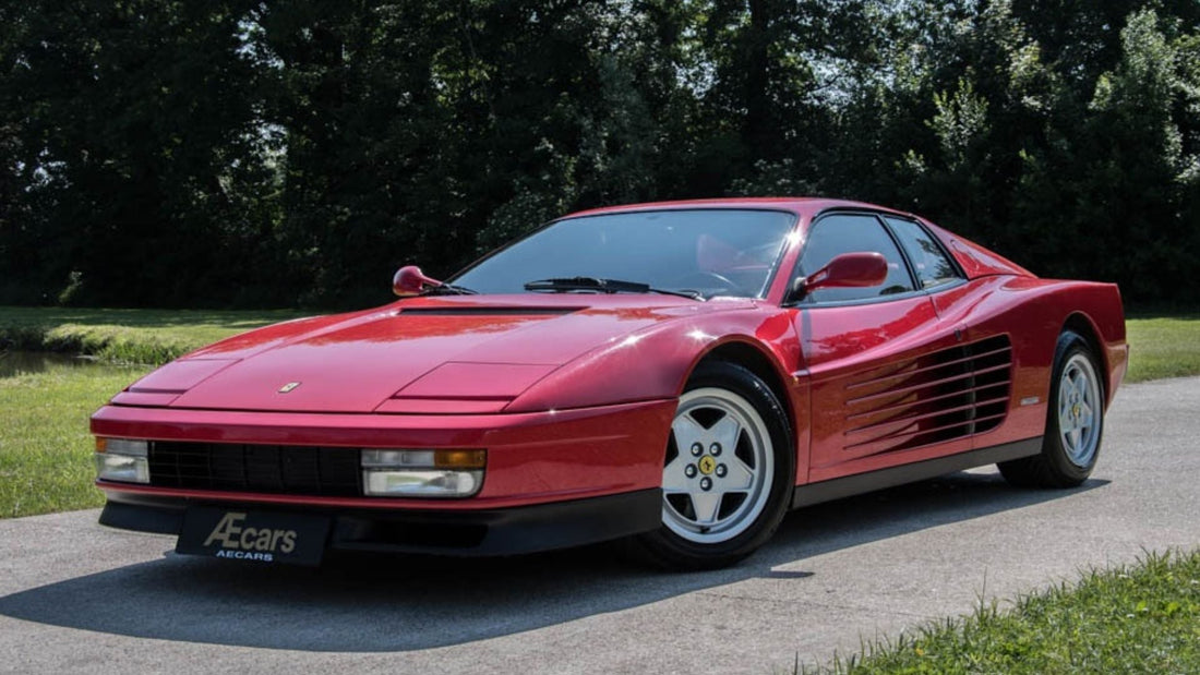 Ferrari Testarossa 1989 rojo — el ícono de las subastas de clásicos europeos