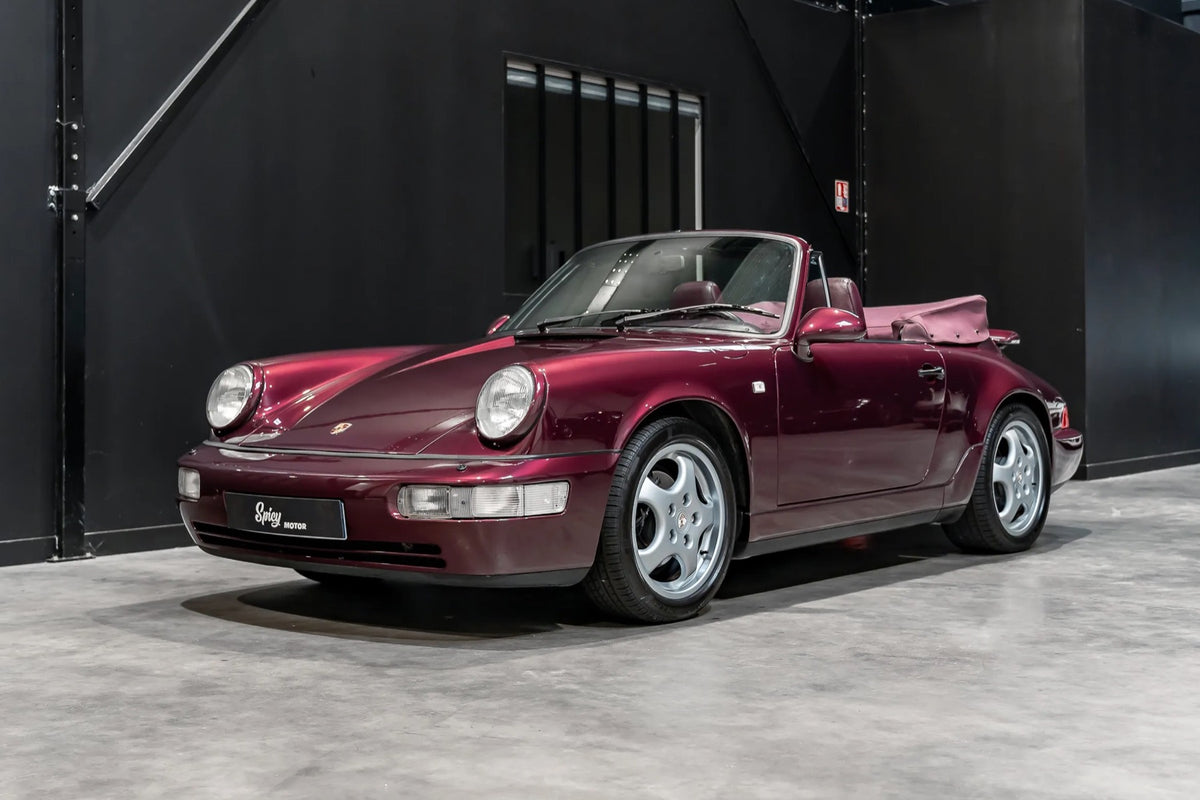 Porsche 964 Carrera 2 Cabriolet 1992 Amethyst — foto 14