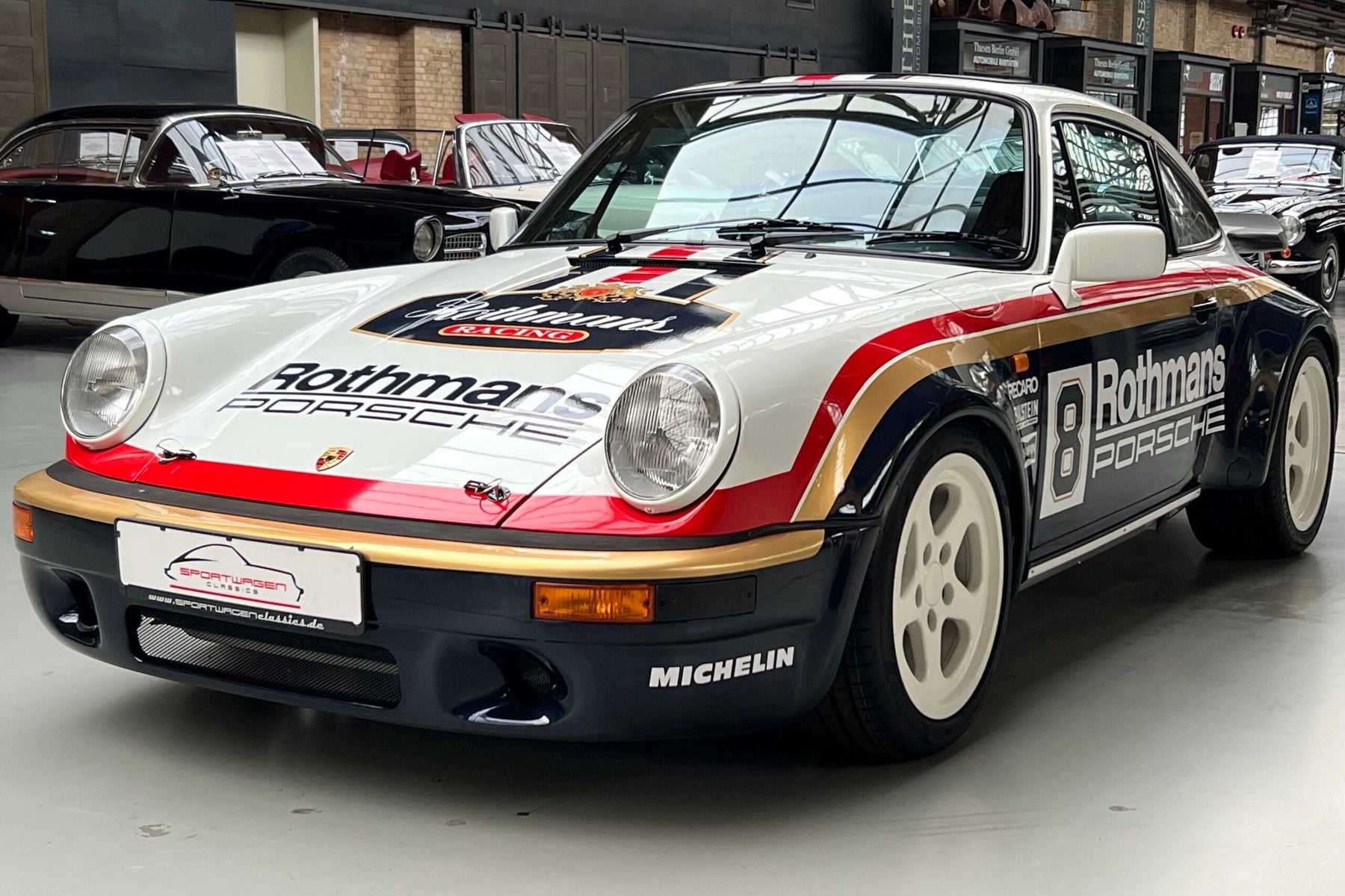 Porsche 911 Carrera 3.2 RUF Turbo-Look 1986 (librea Rothmans) - foto 3