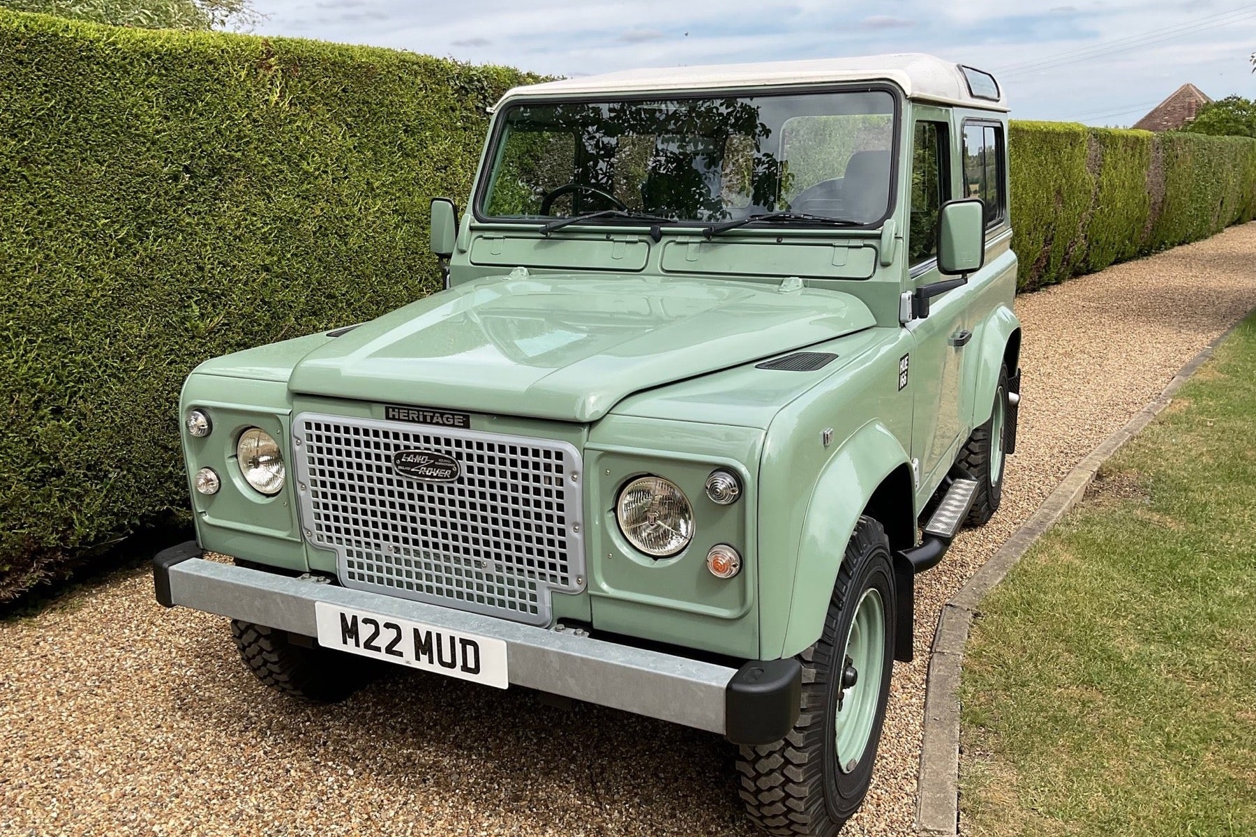 Land Rover Defender 90 300 Tdi Heritage Tribute 1995 en verde - foto 5