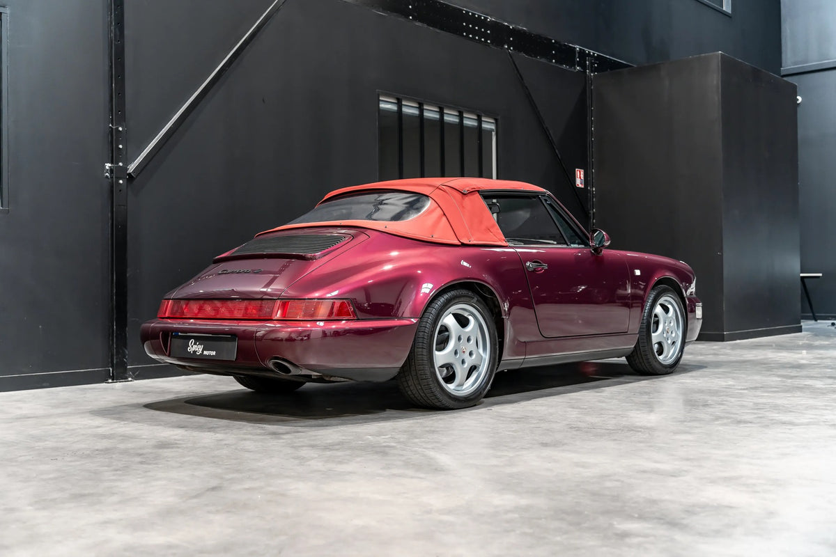 Porsche 964 Carrera 2 Cabriolet 1992 Amethyst — foto 2