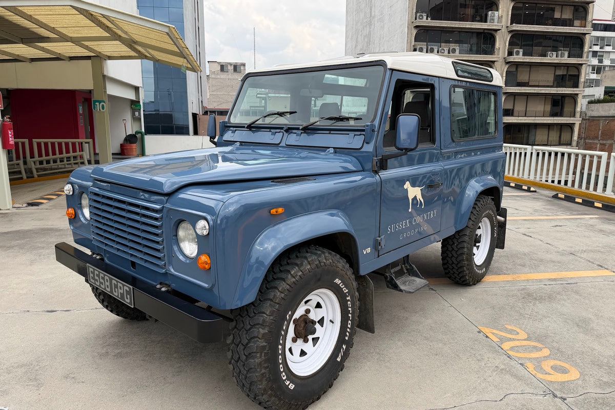 Land Rover Defender 90 V8 1988 — Azul