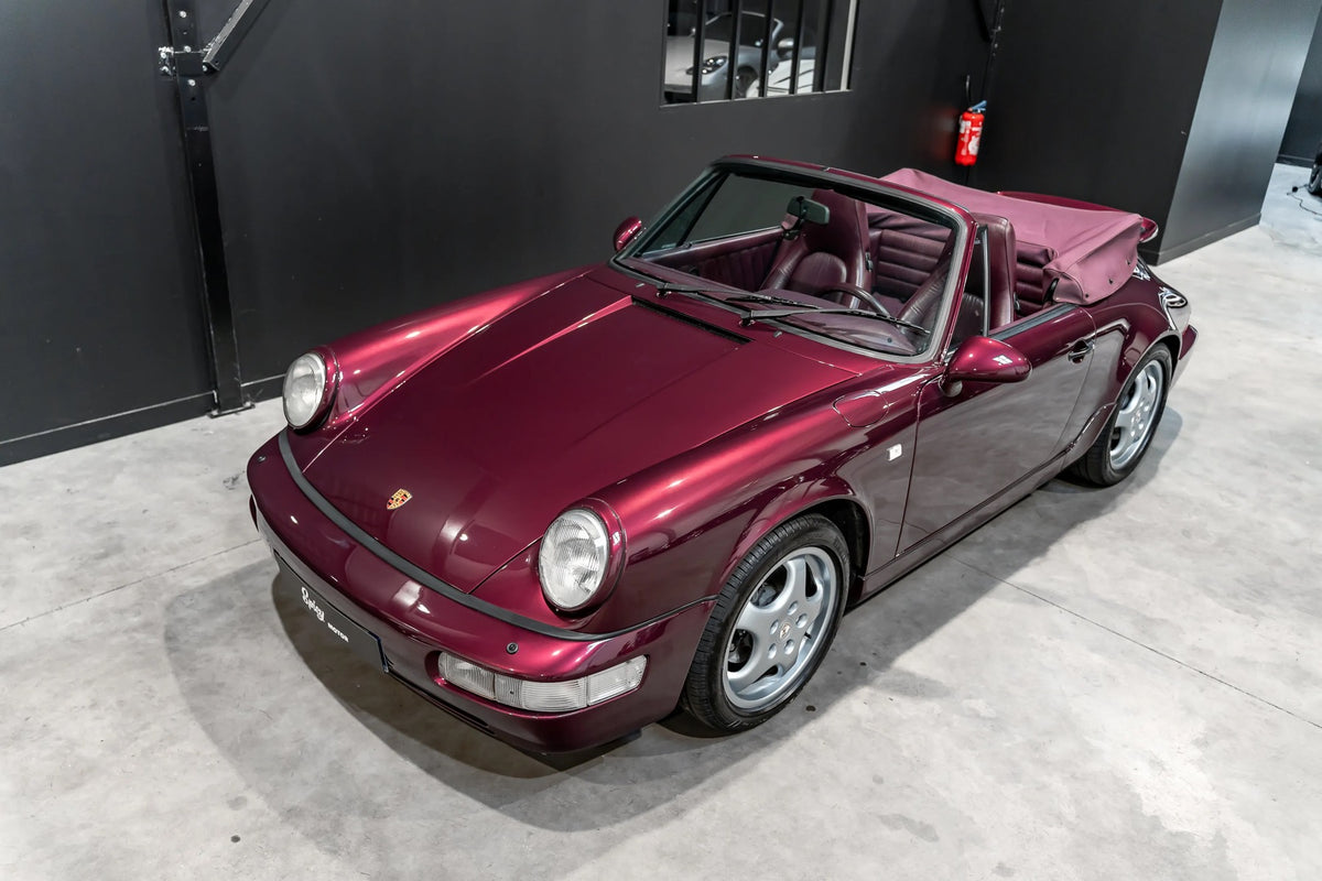 Porsche 964 Carrera 2 Cabriolet 1992 Amethyst — foto 3