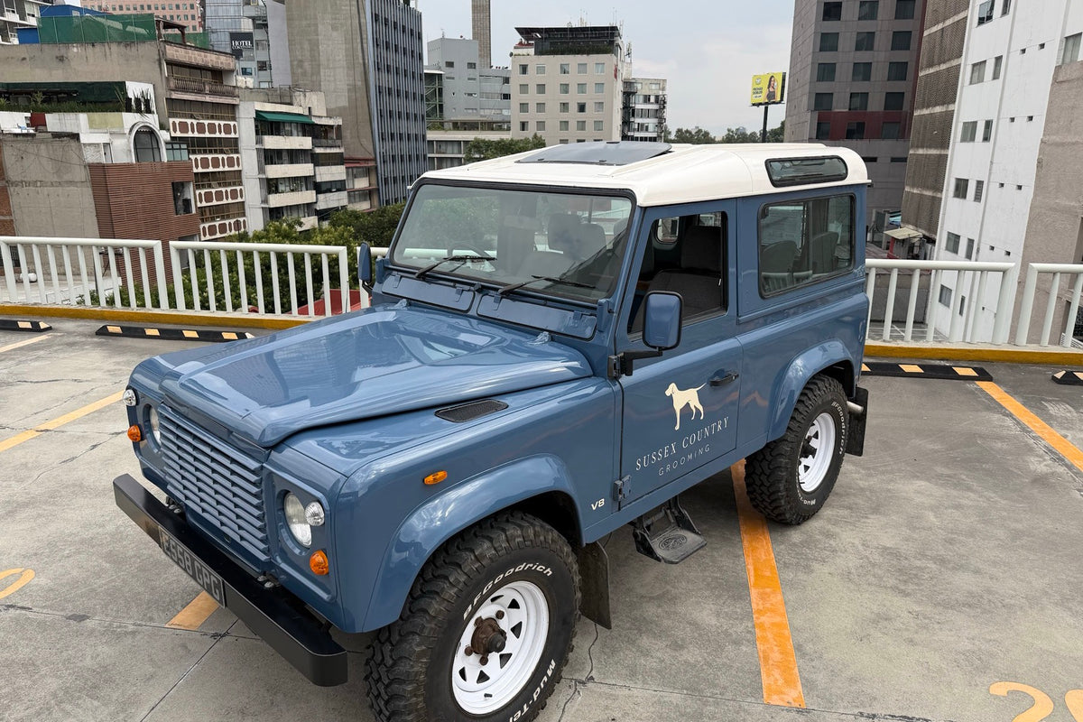 Land Rover Defender 90 V8 1988 — Azul