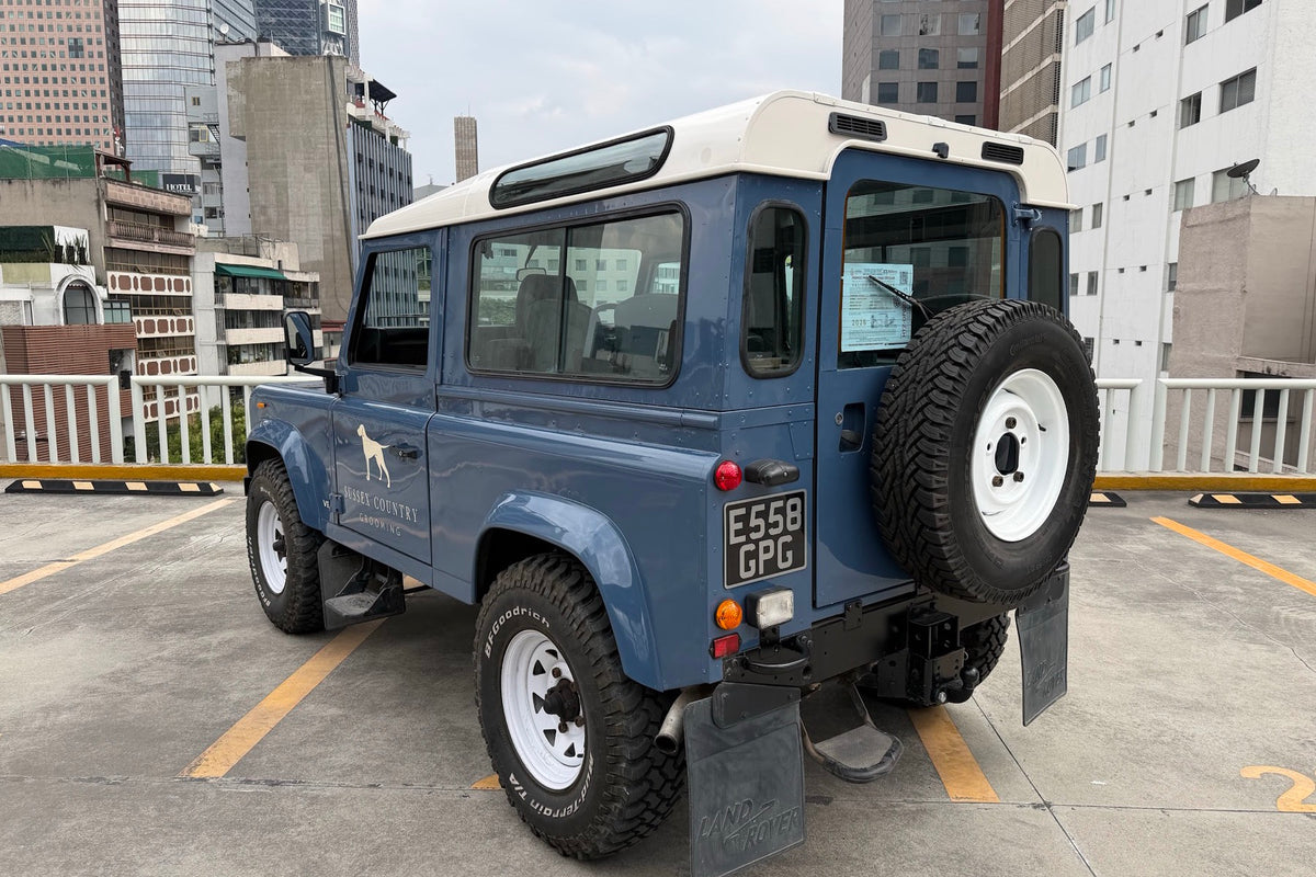 Land Rover Defender 90 V8 1988 Azul — foto 13