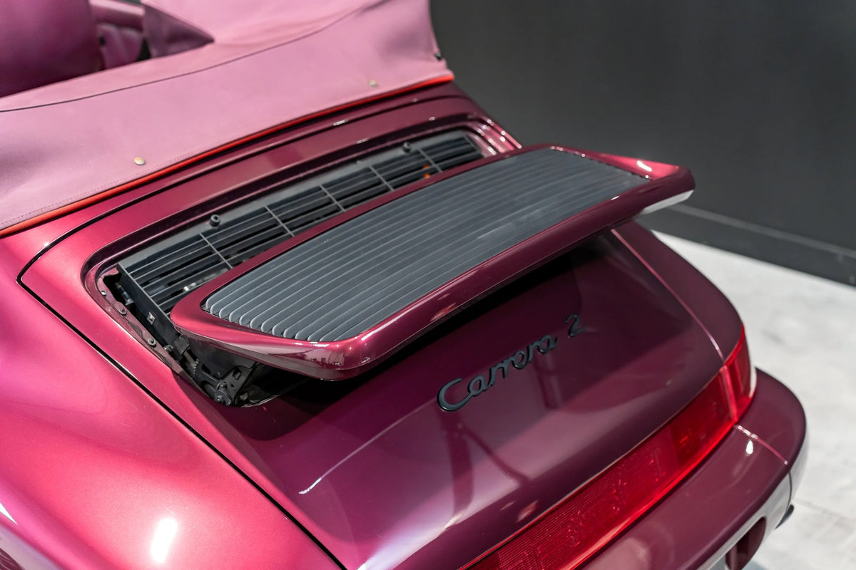 Porsche 964 Carrera 2 Cabriolet 1992 Amethyst — foto 16
