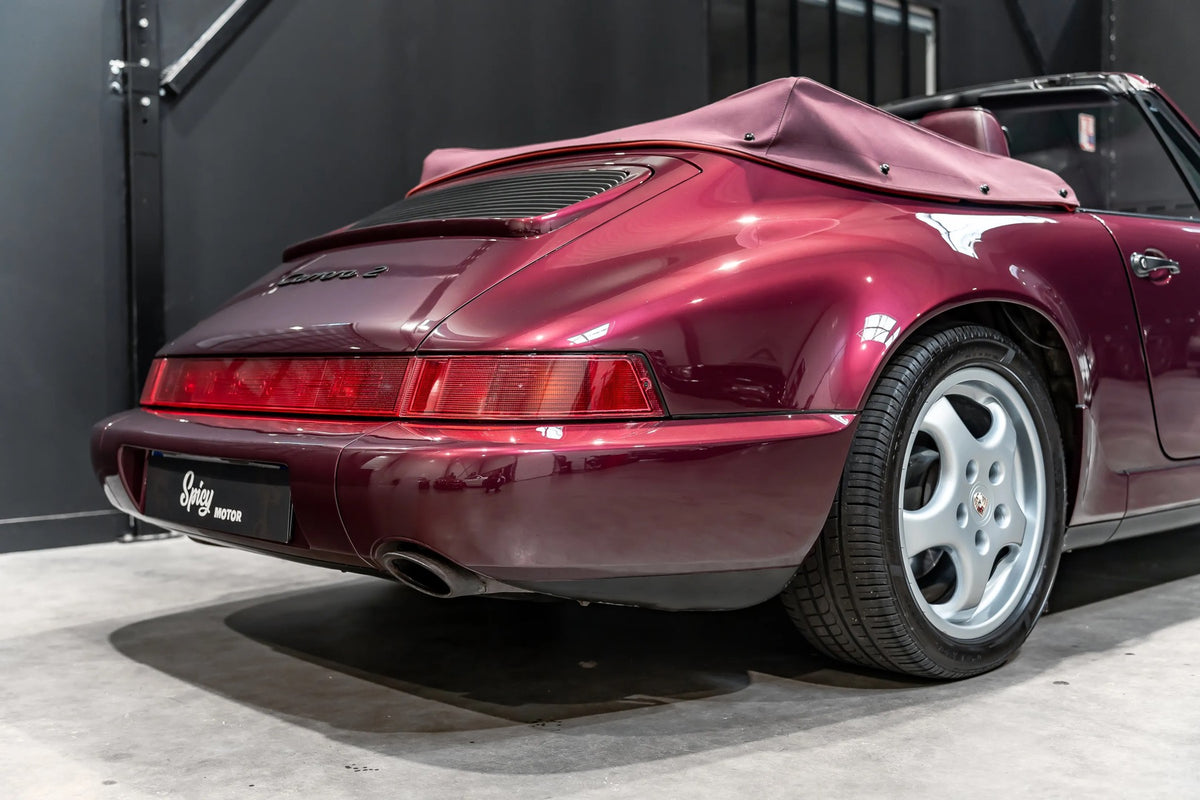 Porsche 964 Carrera 2 Cabriolet 1992 — Amethyst