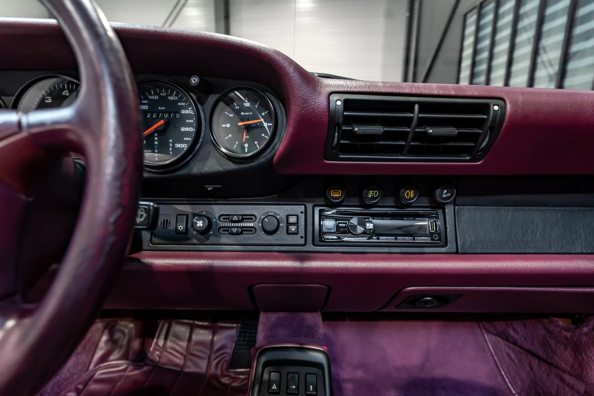 Porsche 964 Carrera 2 Cabriolet 1992 Amethyst — foto 24