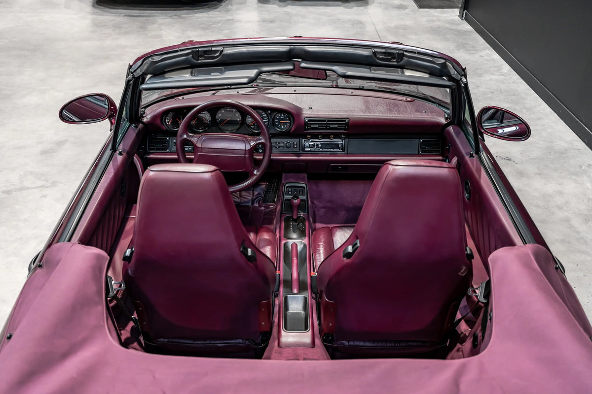 Porsche 964 Carrera 2 Cabriolet 1992 Amethyst — foto 27
