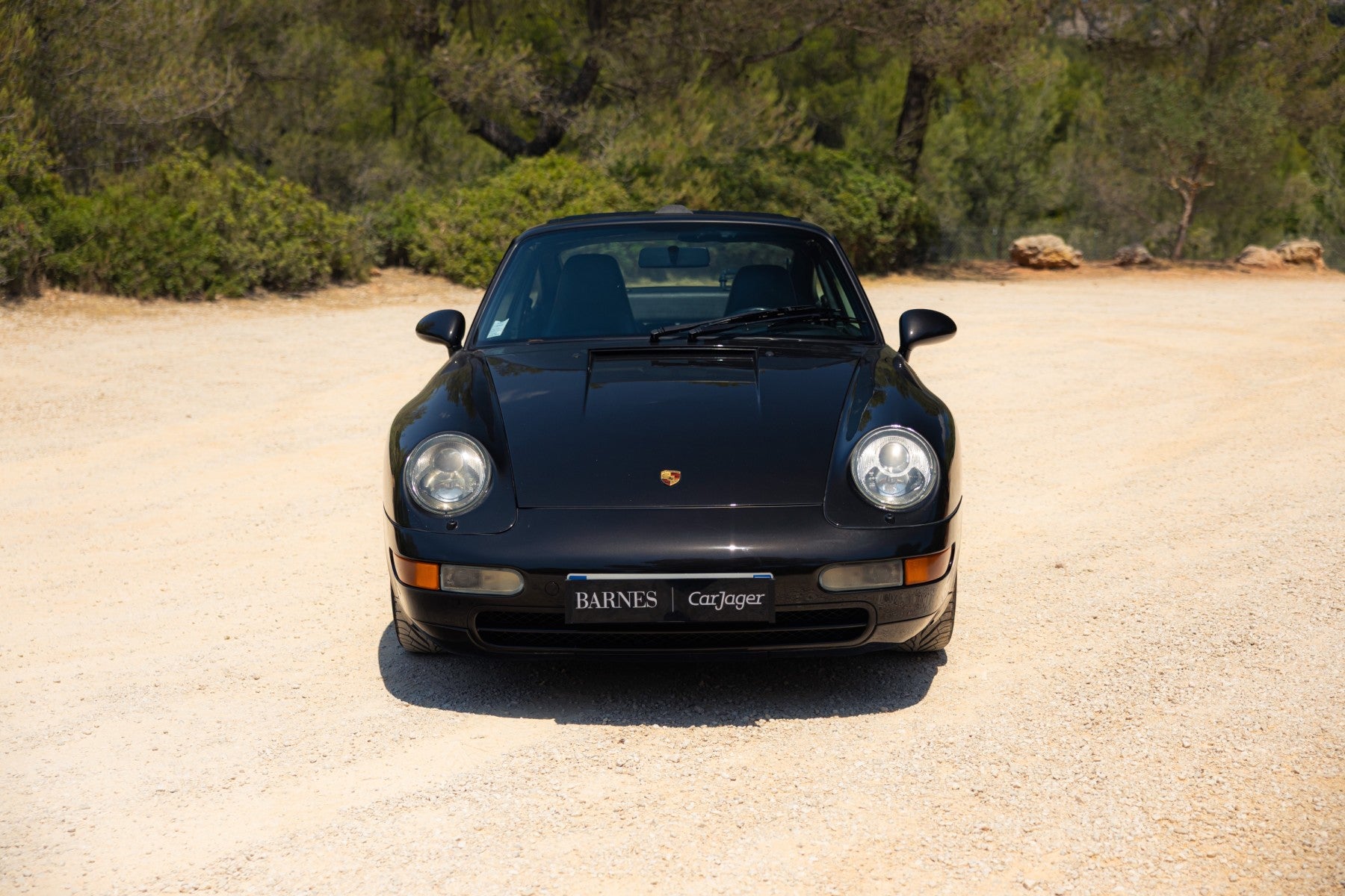 Porsche 993 Carrera 2 Tiptronic 1994 en negro - exterior