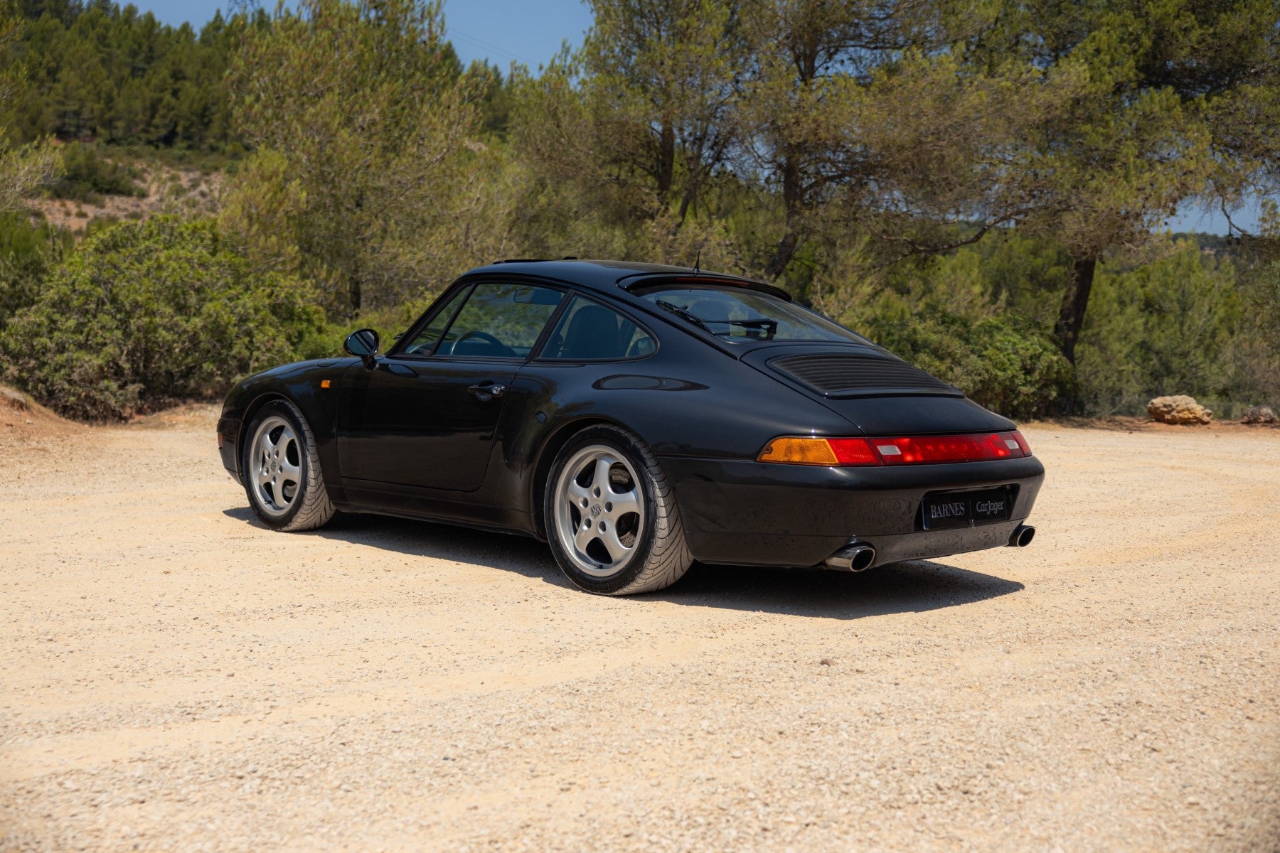 Porsche 993 Carrera 2 Tiptronic 1994 en negro - exterior