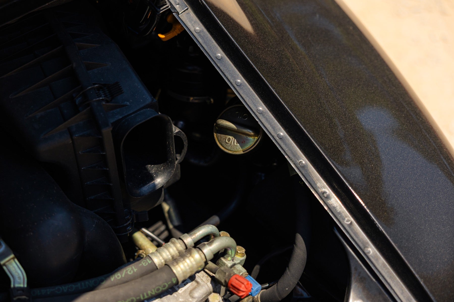 Porsche 993 Carrera 2 Tiptronic 1994 en negro - motor y mecanica