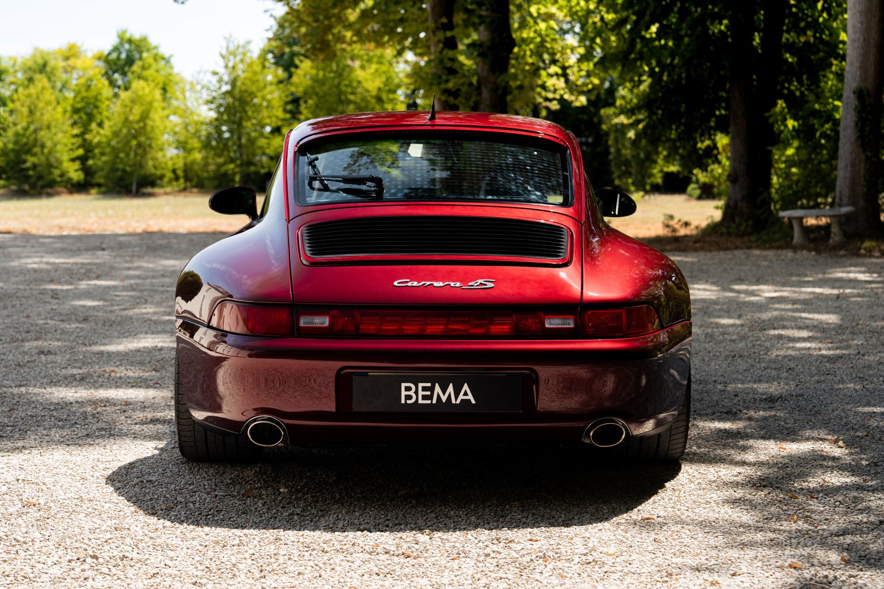 Porsche 993 Carrera 4S 1995 — Arena Red