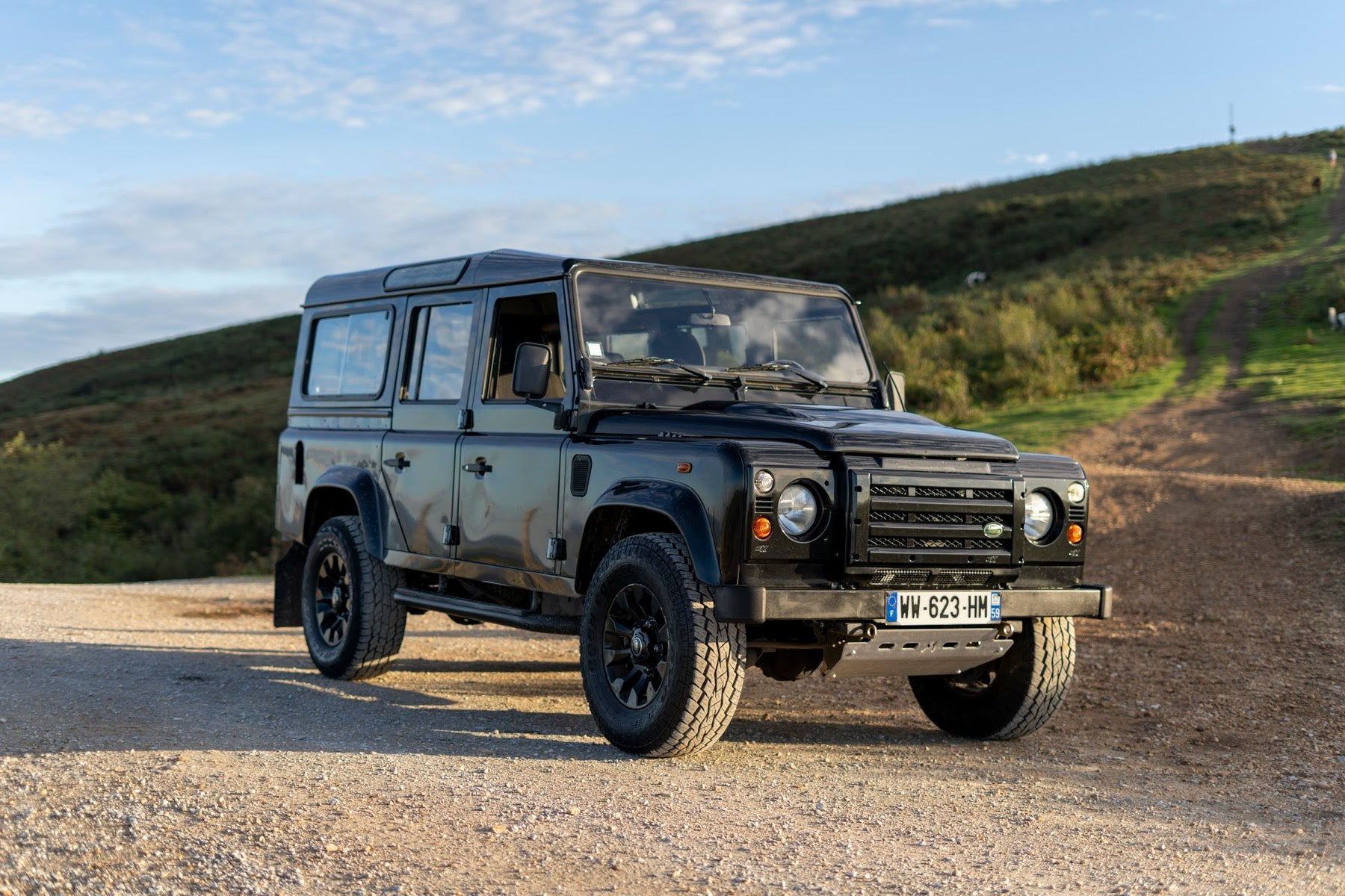 Land Rover Defender 110 TD4 1987 negro - foto 4