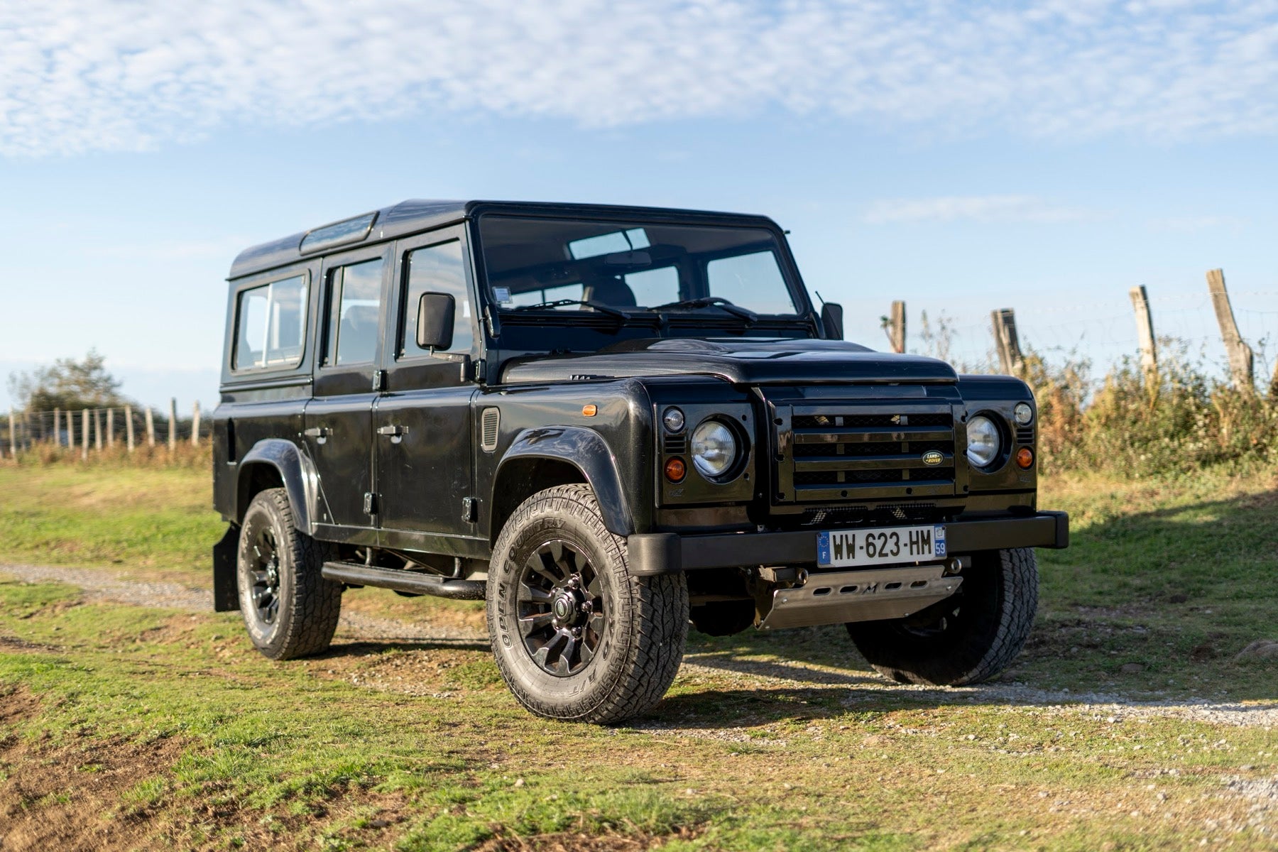 Land Rover Defender 110 TD4 1987 negro - foto 5