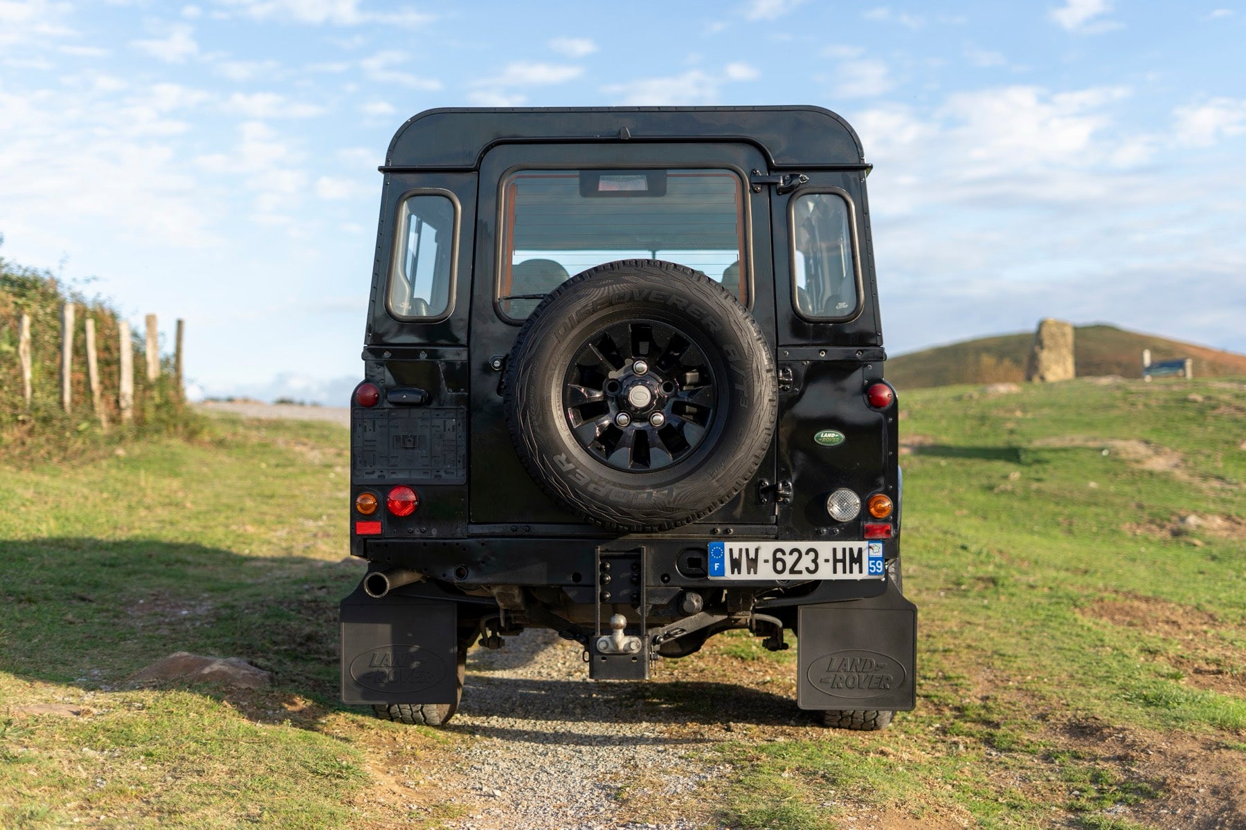 Land Rover Defender 110 TD4 1987 negro - foto 9