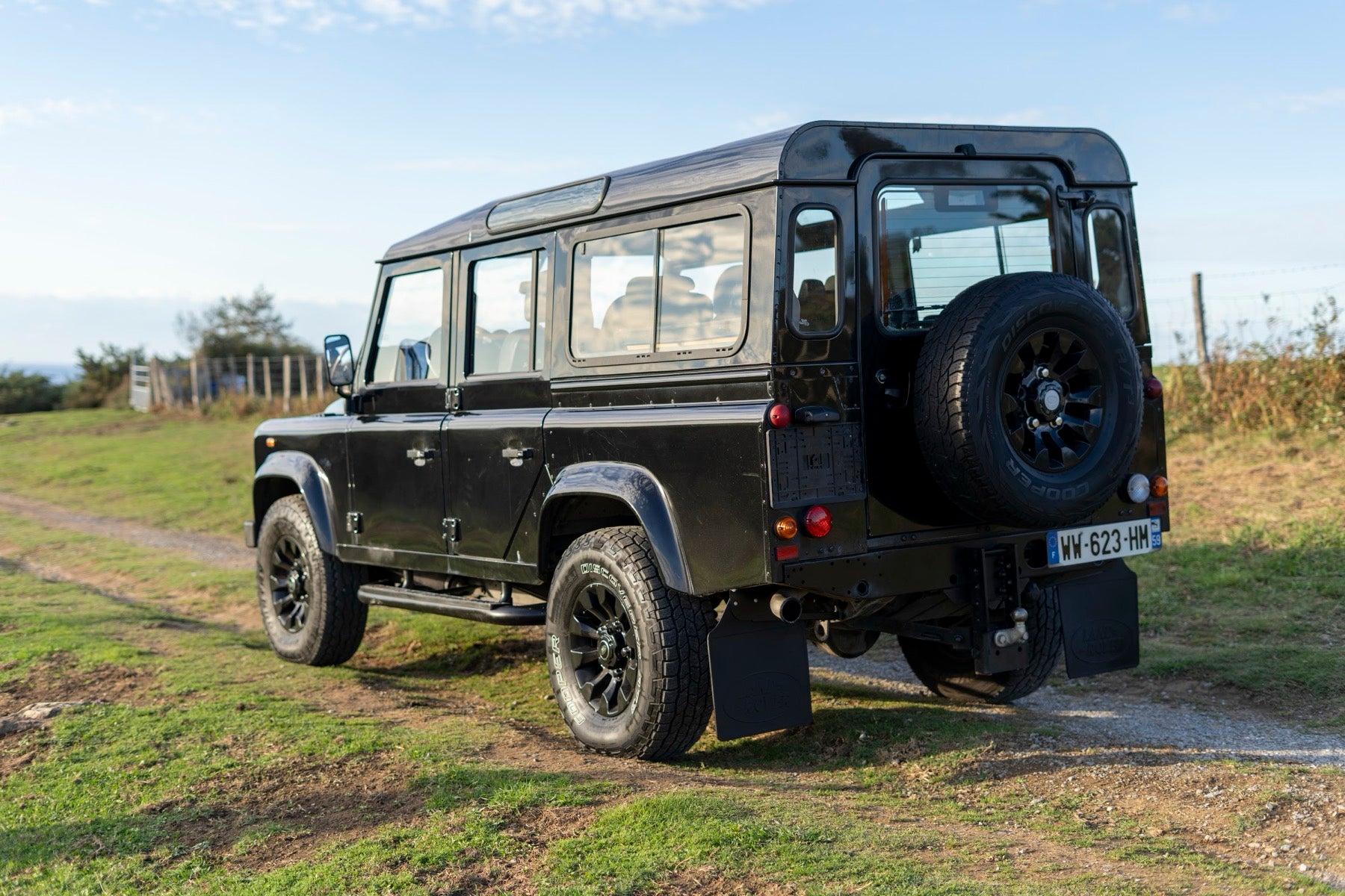 Land Rover Defender 110 TD4 1987 negro - foto 10