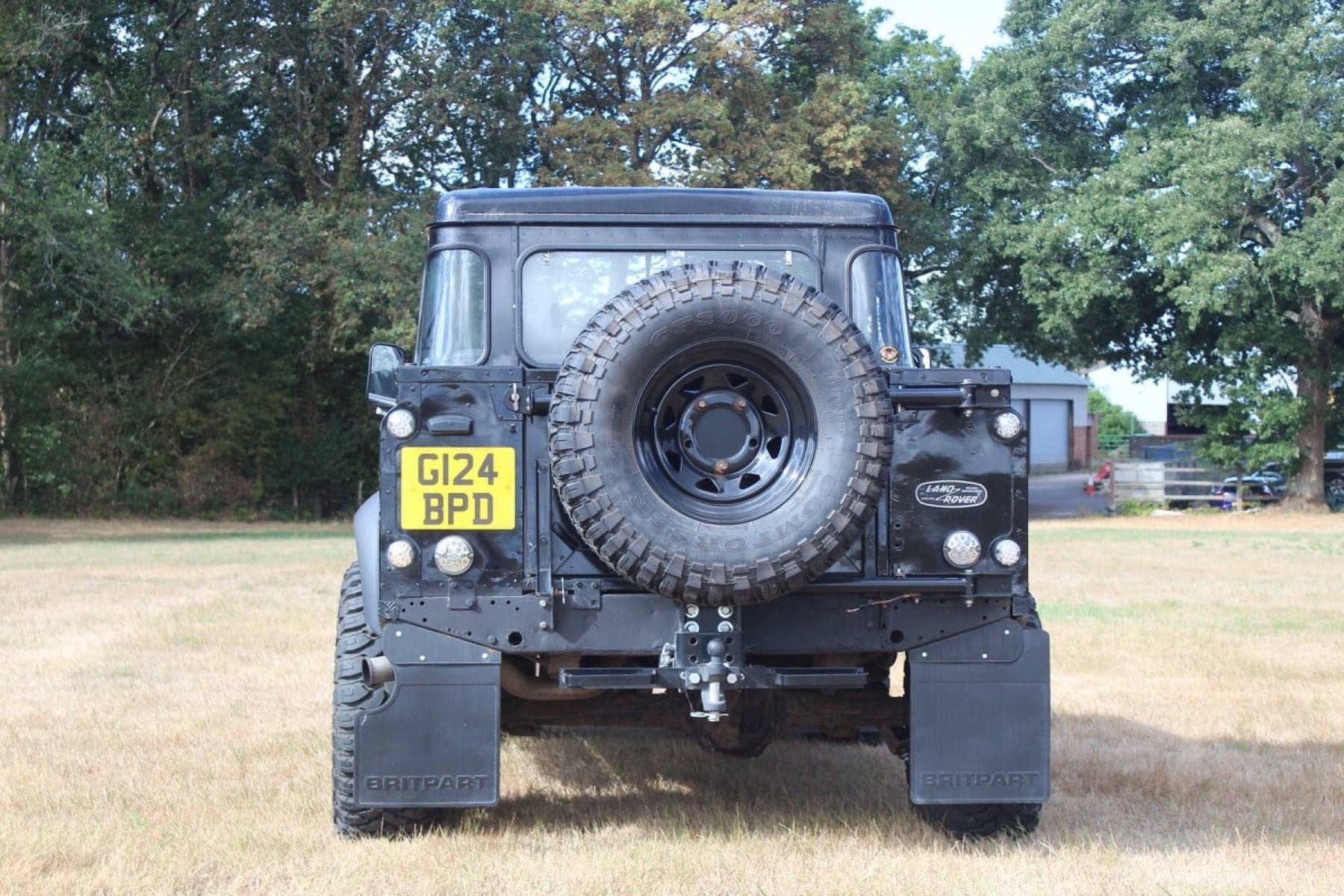 Land Rover Defender 90 300 Tdi Pick Up 1989 negro - foto 8