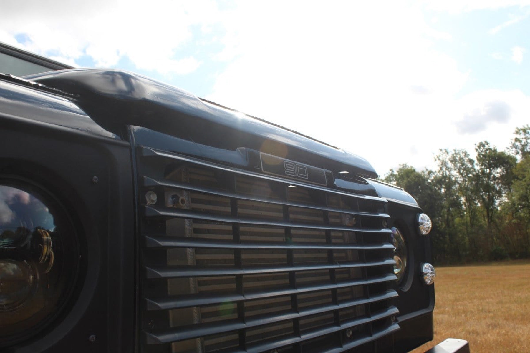 Land Rover Defender 90 300 Tdi Pick Up 1989 negro - foto 13
