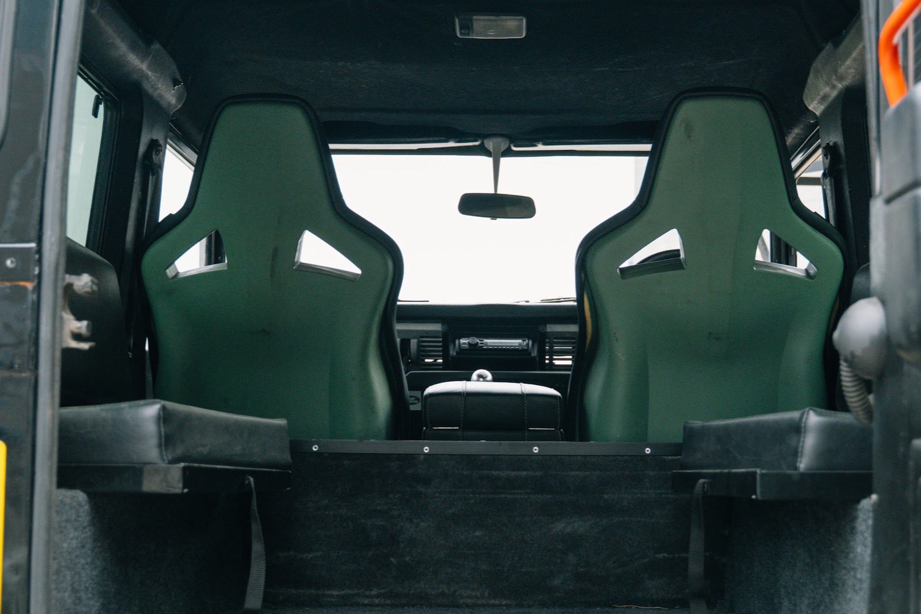 Land Rover Defender 90 2.5 TDI 1989 negro - foto 8