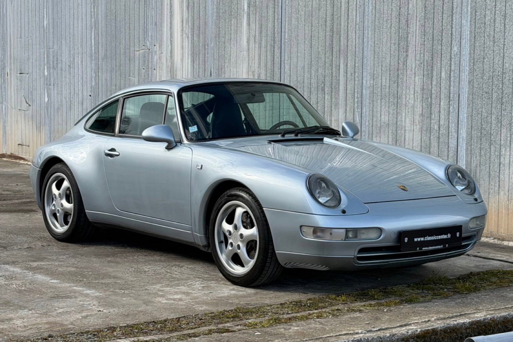 Porsche 993 Carrera 2 1994 — Polar Silver
