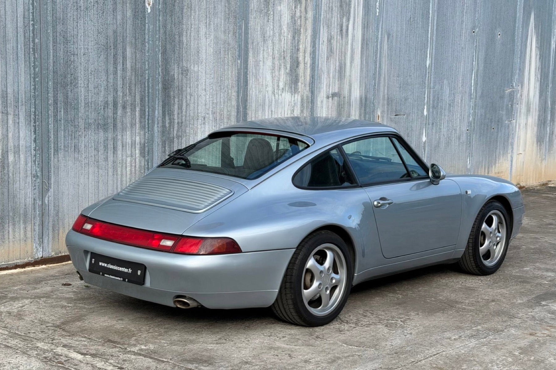 Porsche 993 Carrera 2 1994 — Polar Silver