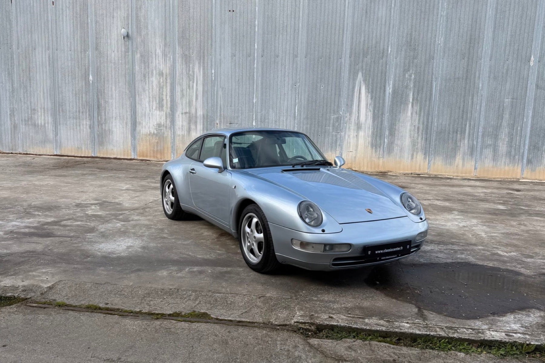 Porsche 993 Carrera 2 1994 — Polar Silver