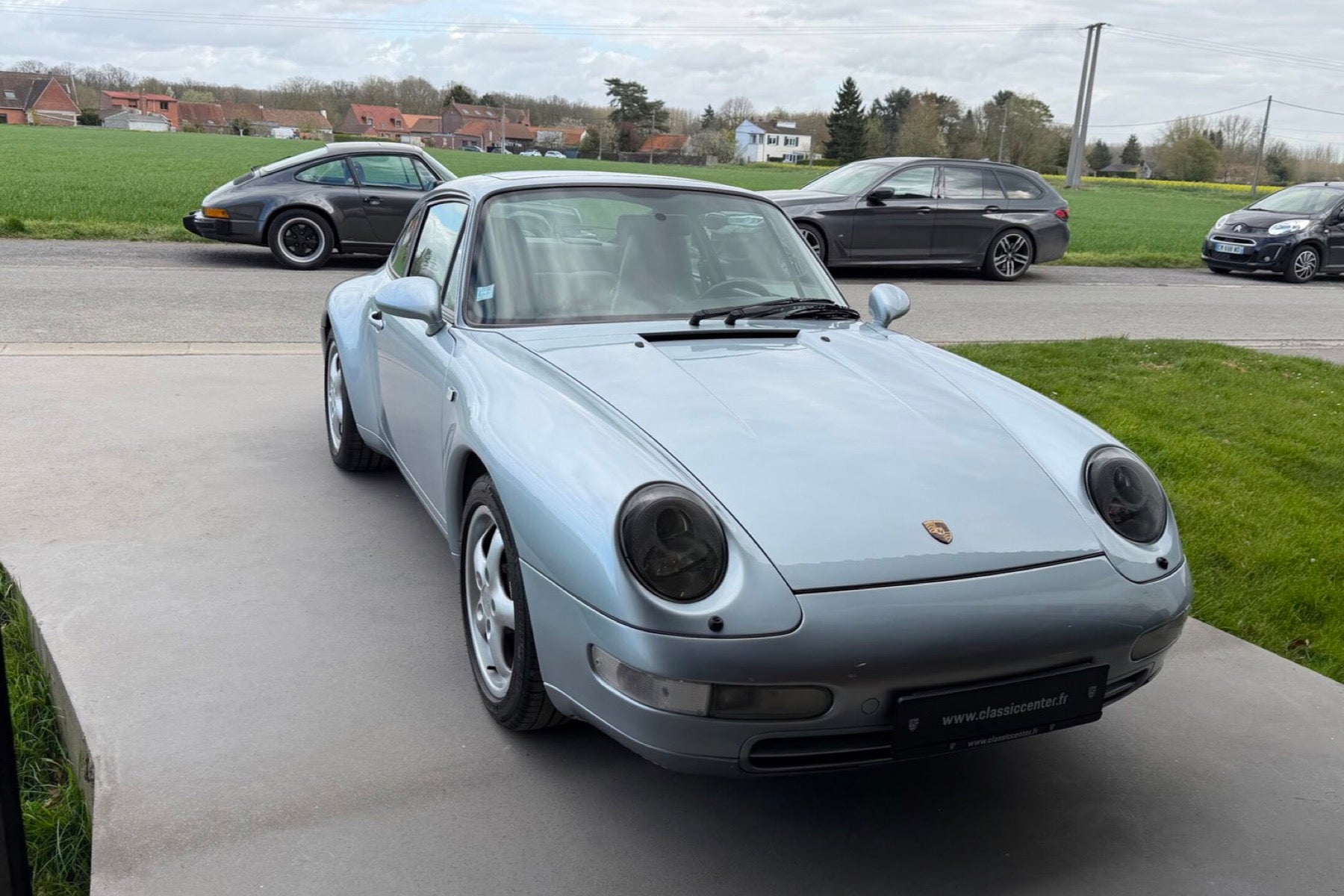 Porsche 993 Carrera 2 1994 — Polar Silver