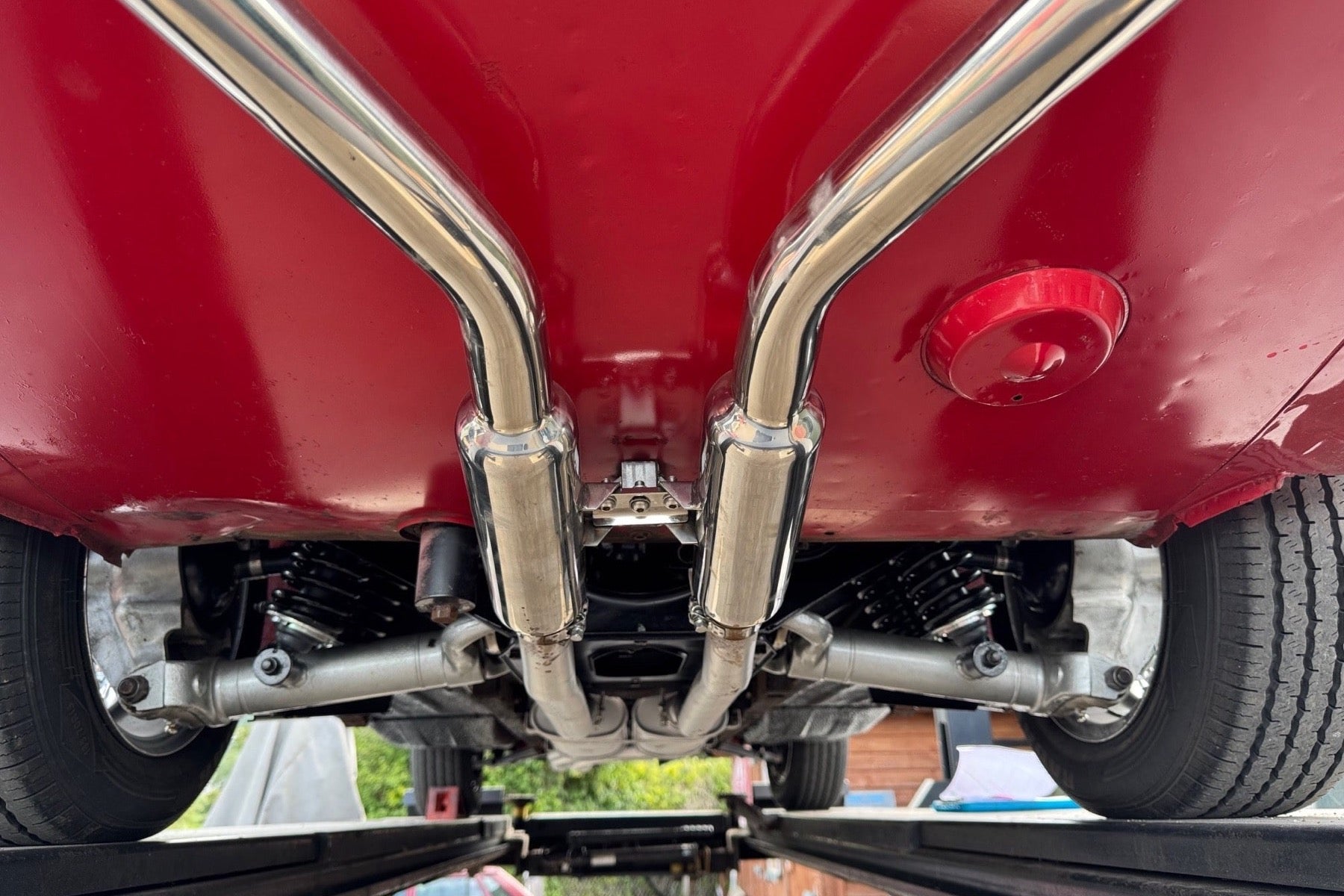 Jaguar E-Type Series 2 Roadster 1969 rojo - foto 7