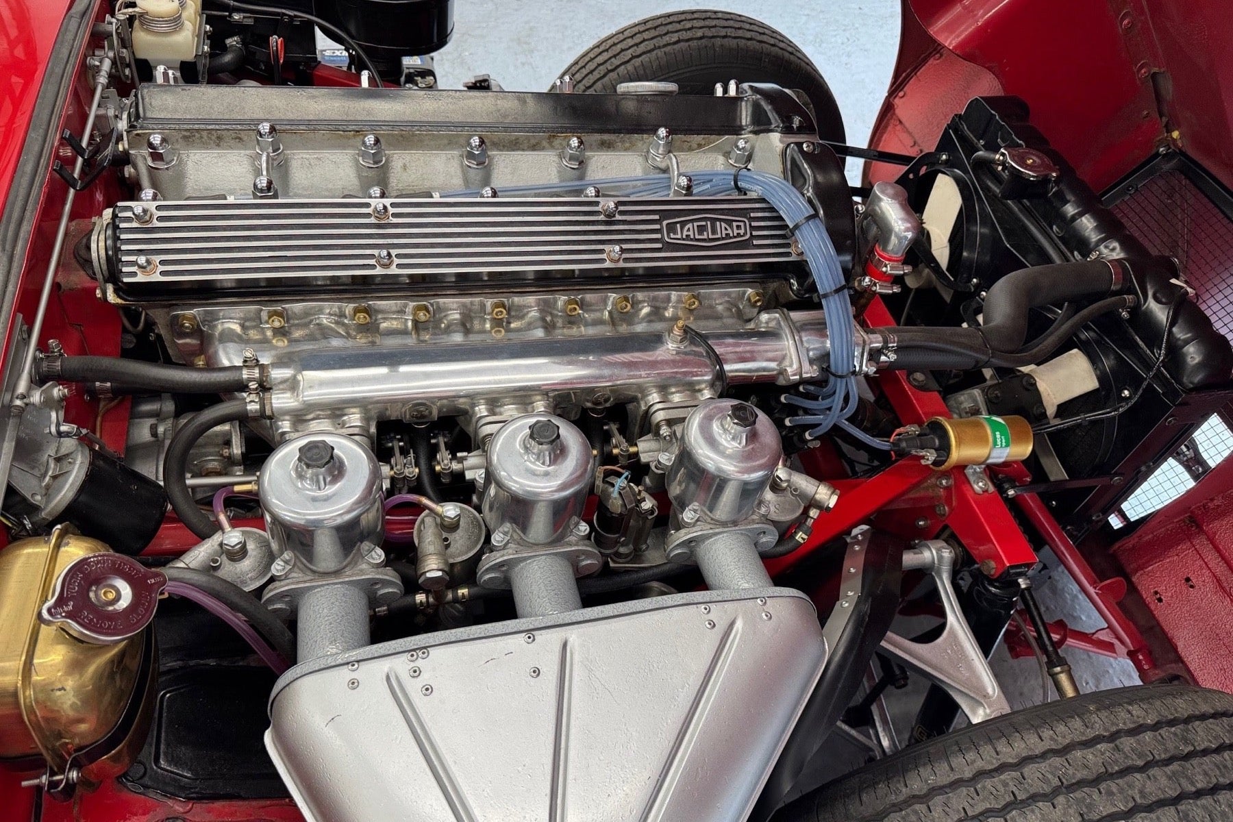 Jaguar E-Type Series 2 Roadster 1969 rojo - foto 11