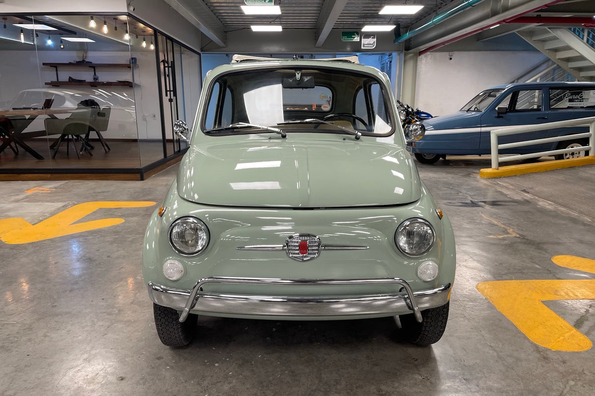 Fiat 500F 1969, vista frontal