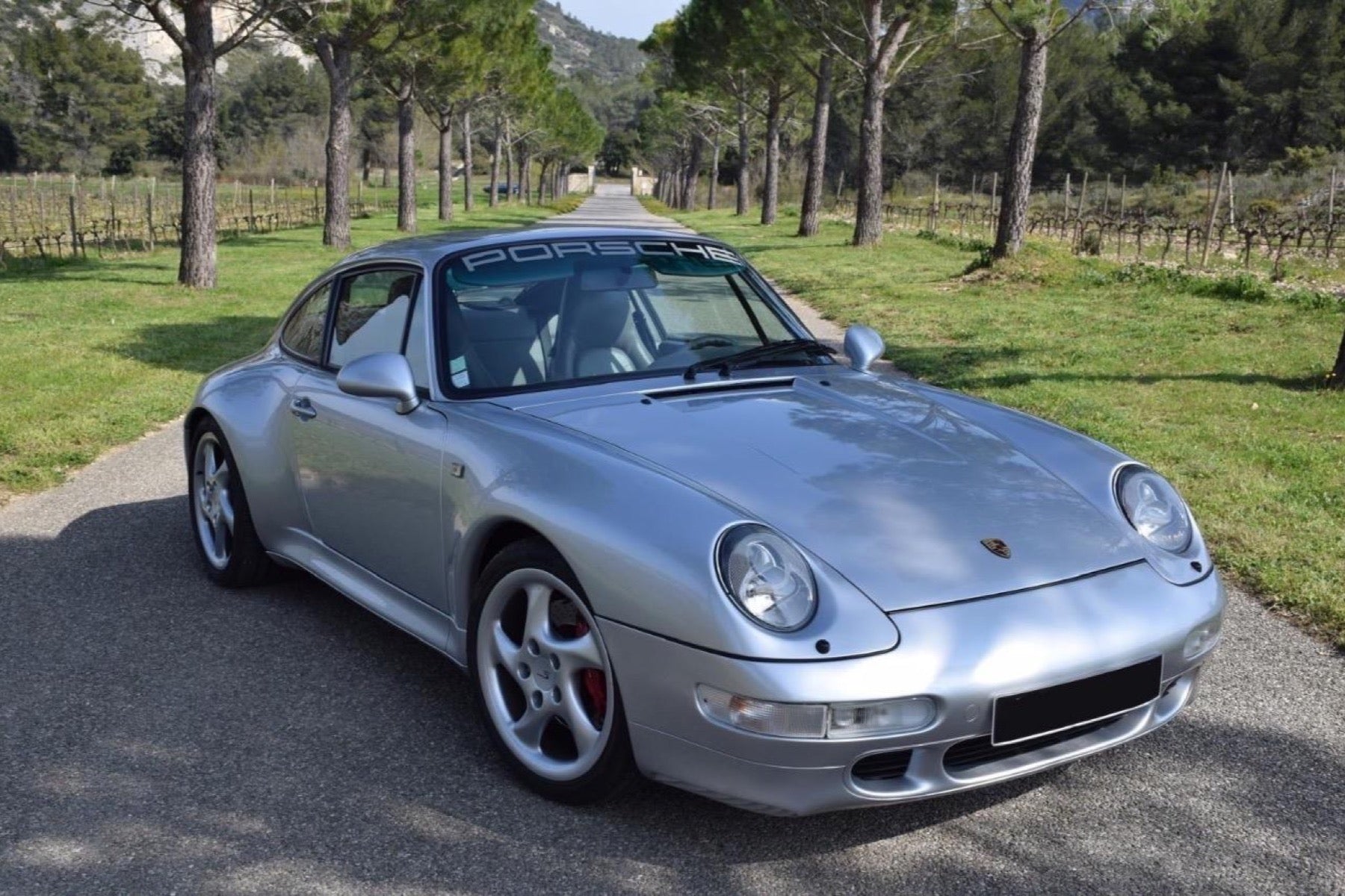Porsche 993 Carrera 4S 1996 — Gris