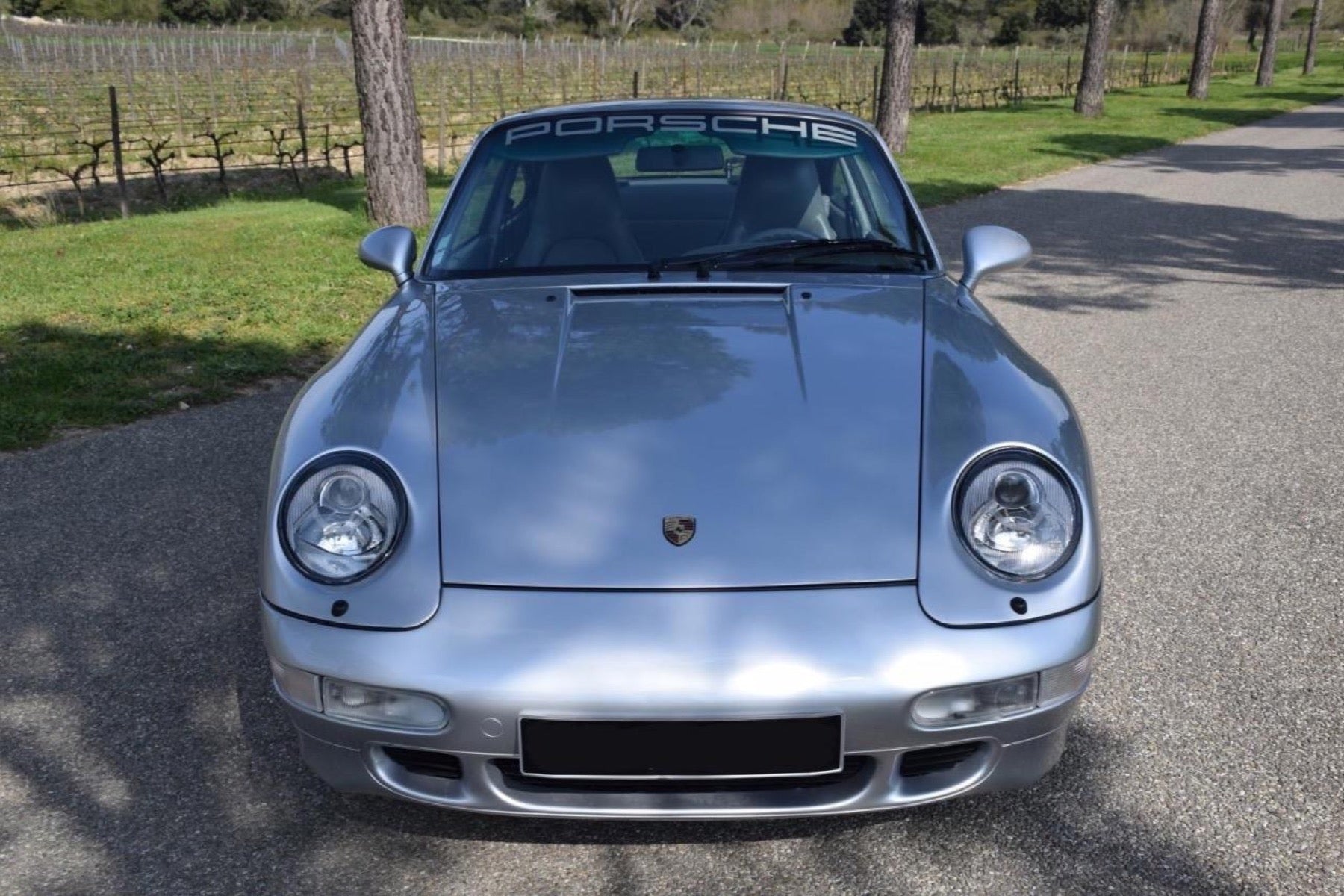 Porsche 993 Carrera 4S 1996 — Gris