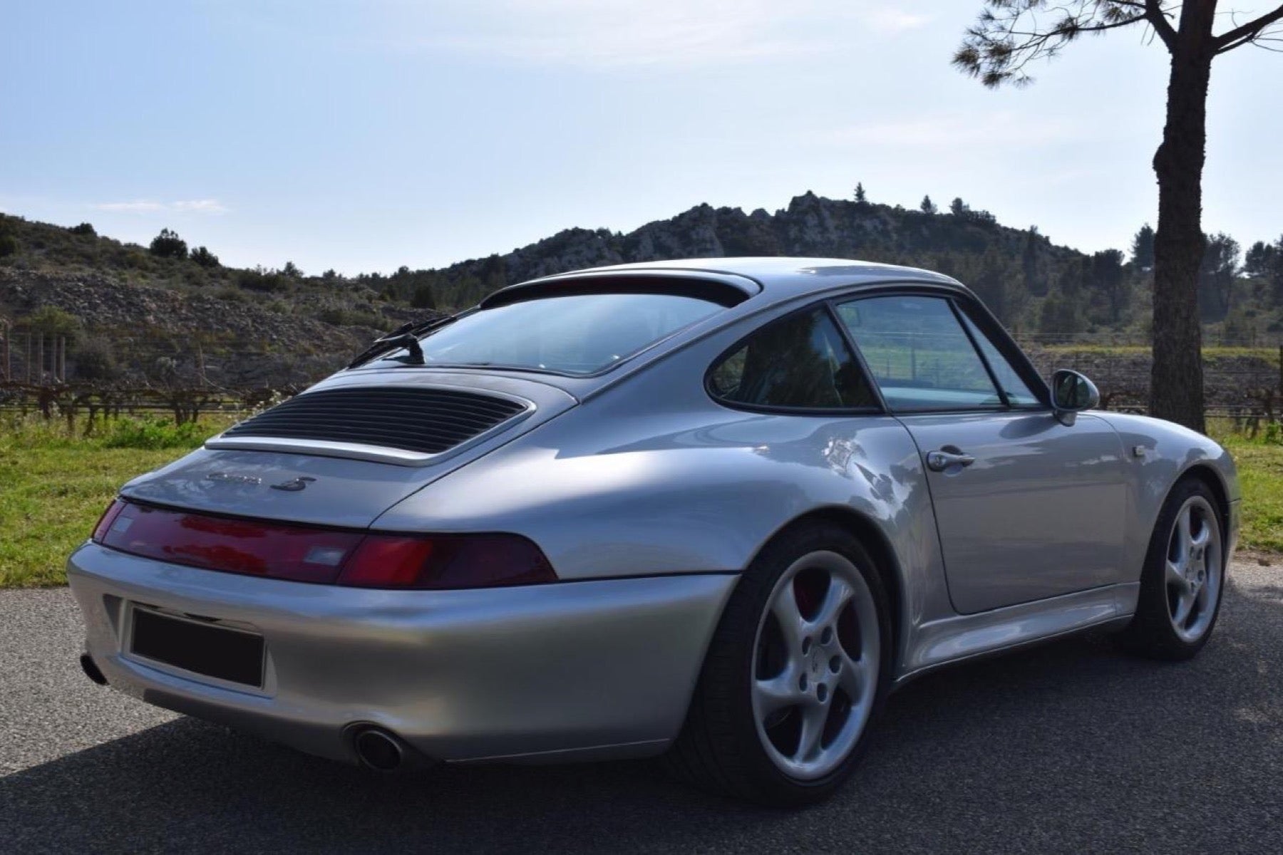Porsche 993 Carrera 4S 1996 — Gris