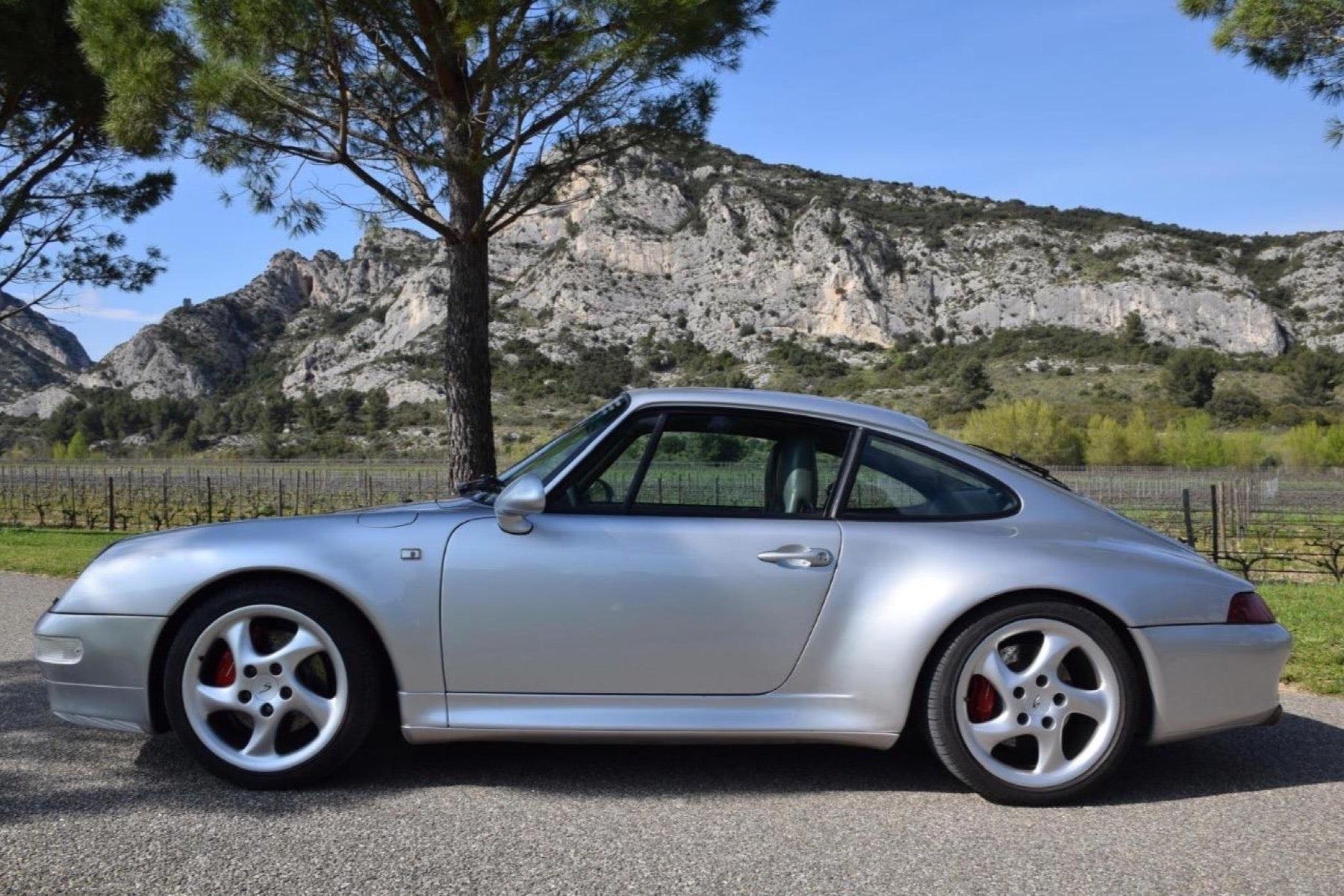 Porsche 993 Carrera 4S 1996 — Gris