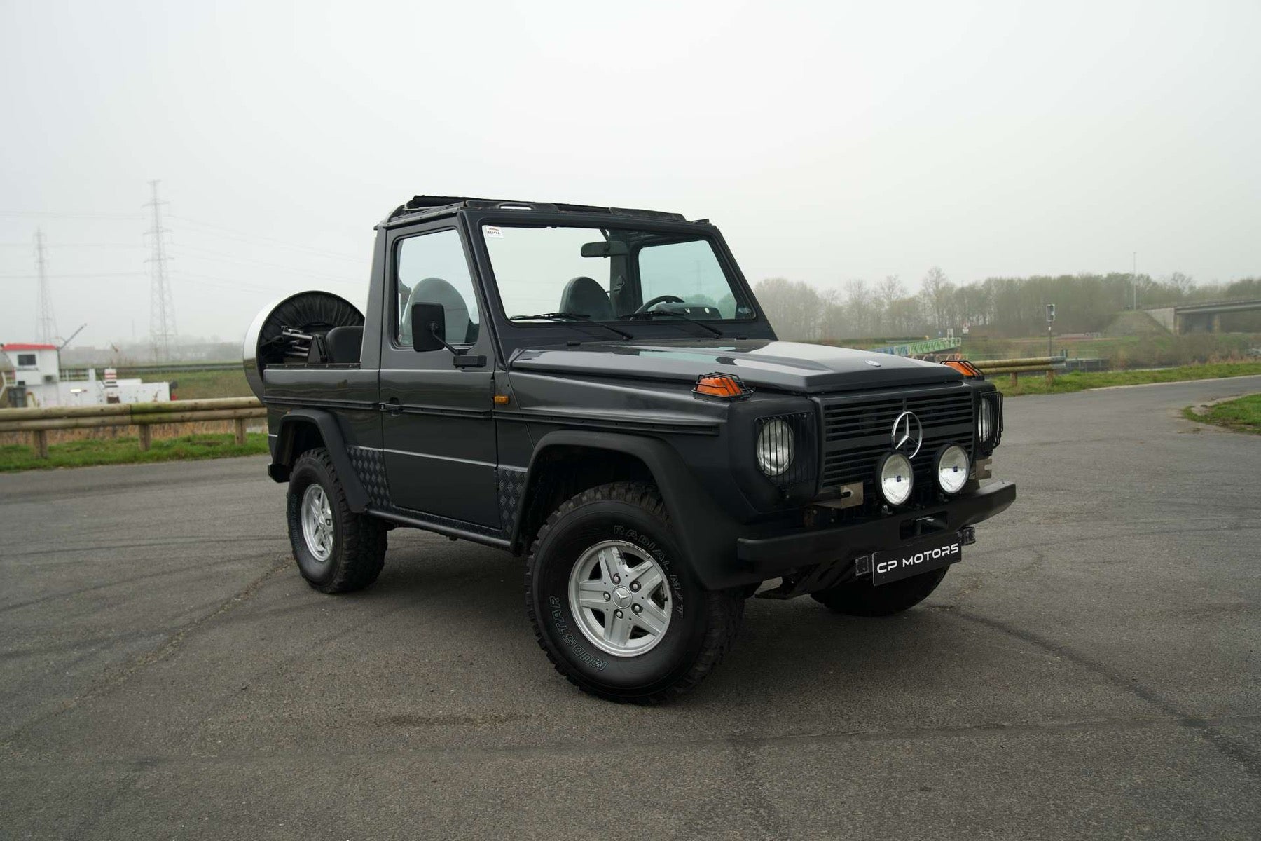 Mercedes-Benz 230 GE Cabriolet 1985 gris - foto 4
