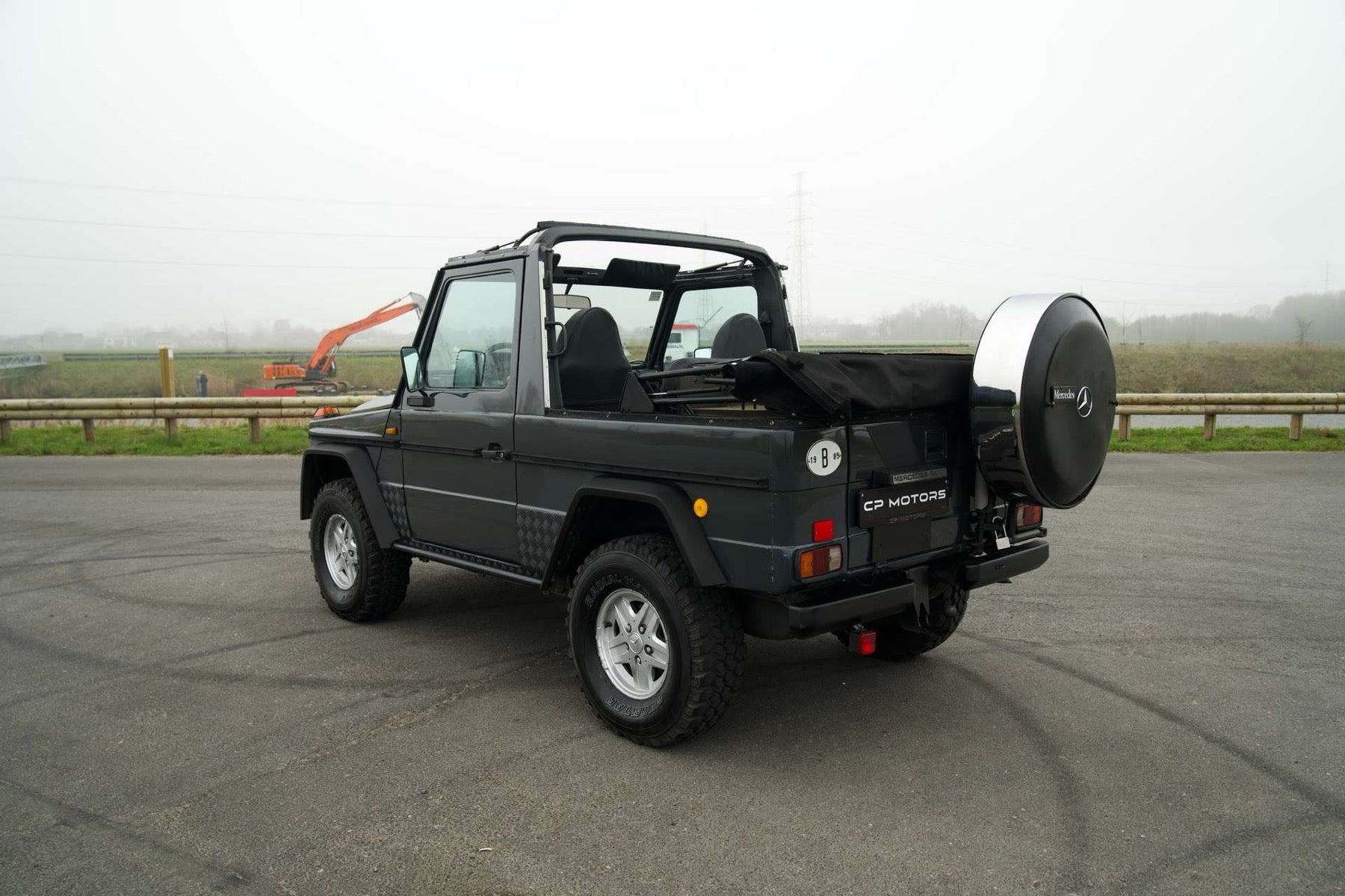 Mercedes-Benz 230 GE Cabriolet 1985 gris - foto 5