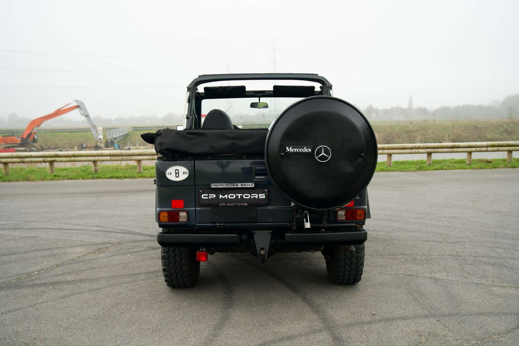 Mercedes-Benz 230 GE Cabriolet 1985 gris - foto 6