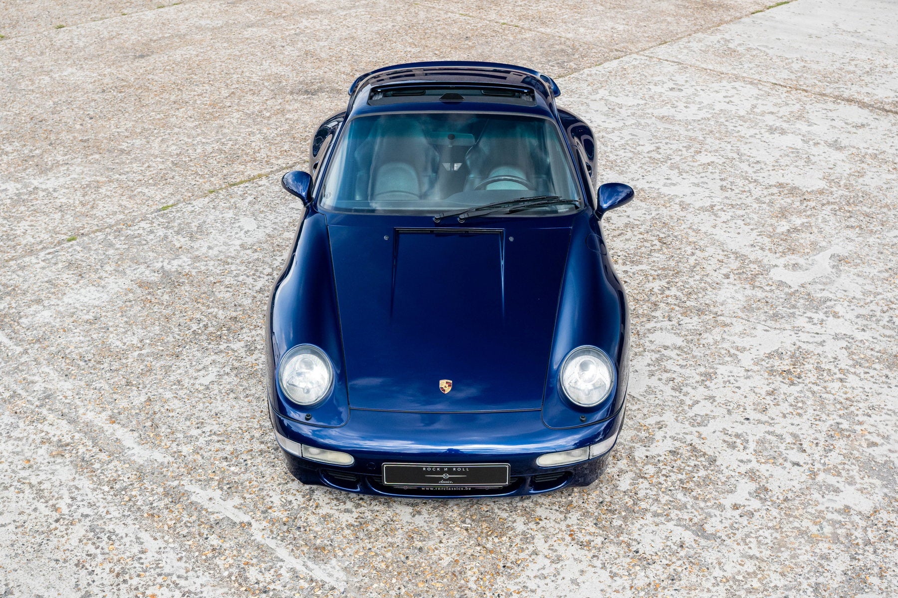 Porsche 993 Turbo 1995 — Iris Blue