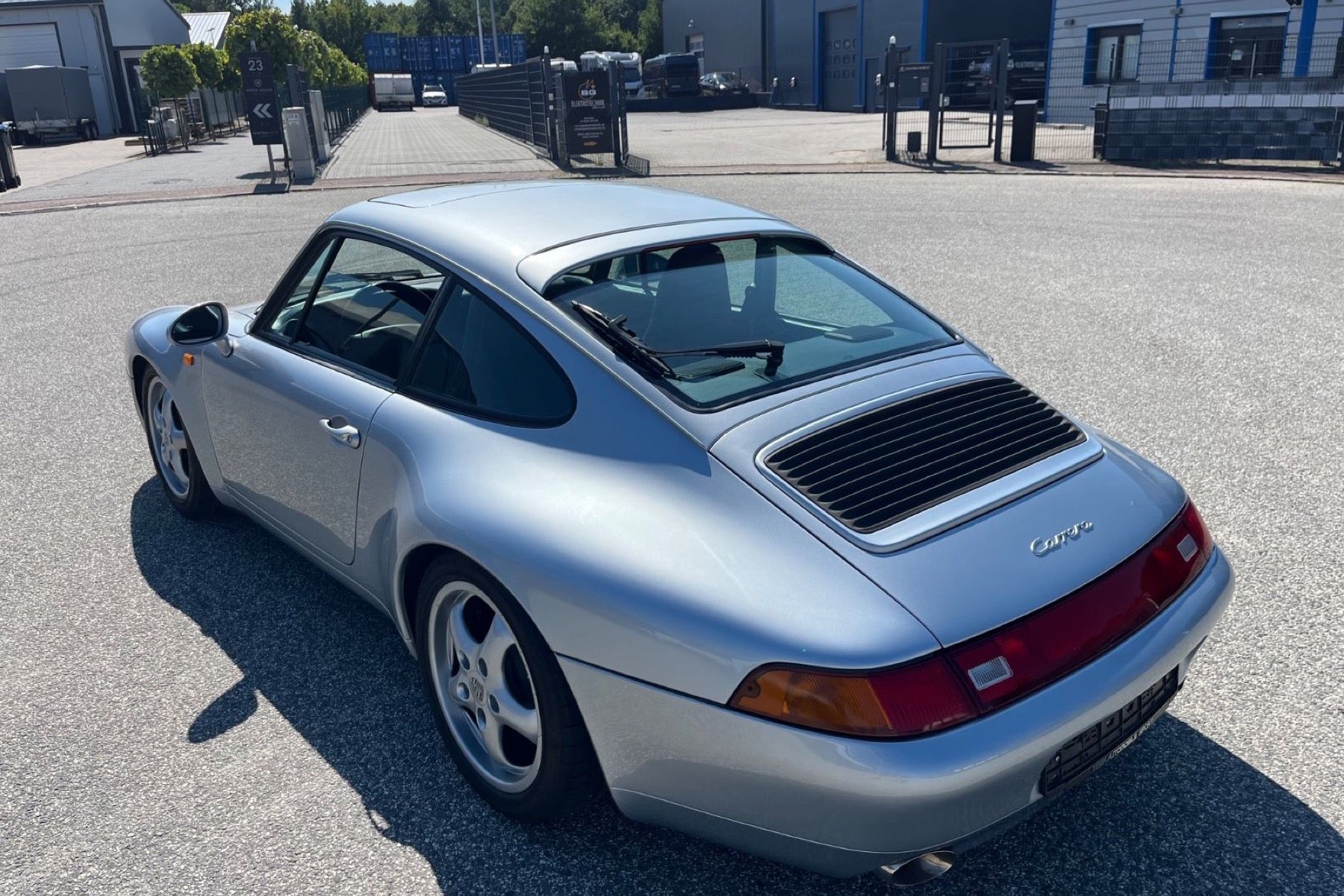 Porsche 993 Carrera 2 Tiptronic 1994 Polar Silver - foto 9