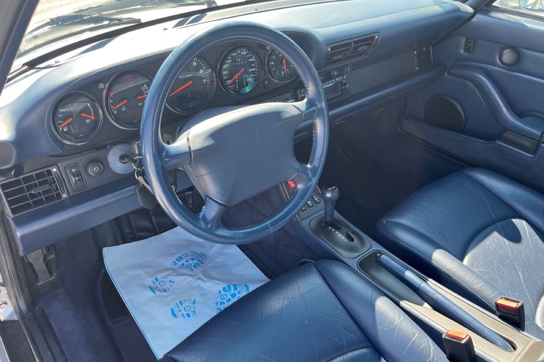 Porsche 993 Carrera 2 Tiptronic 1994 Polar Silver - foto 19