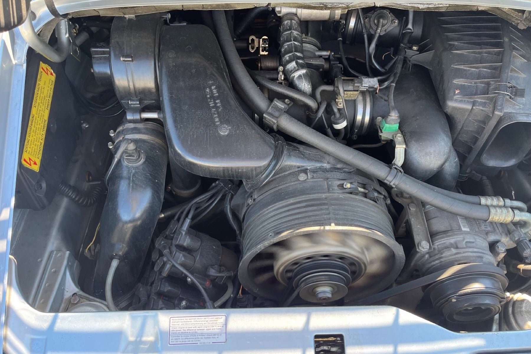 Porsche 993 Carrera 2 Tiptronic 1994 Polar Silver - foto 23