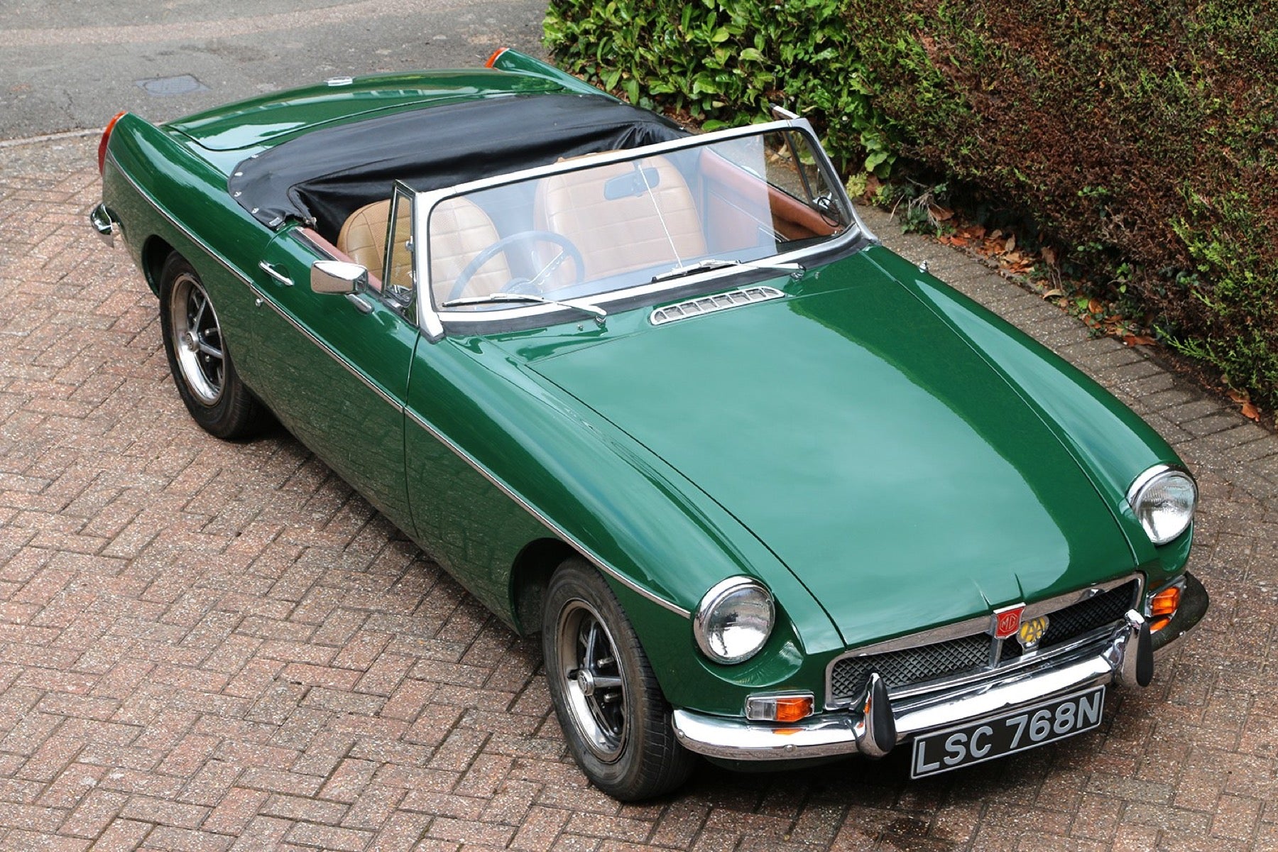 MG MGB Roadster 1974 Brooklands Green - foto 2