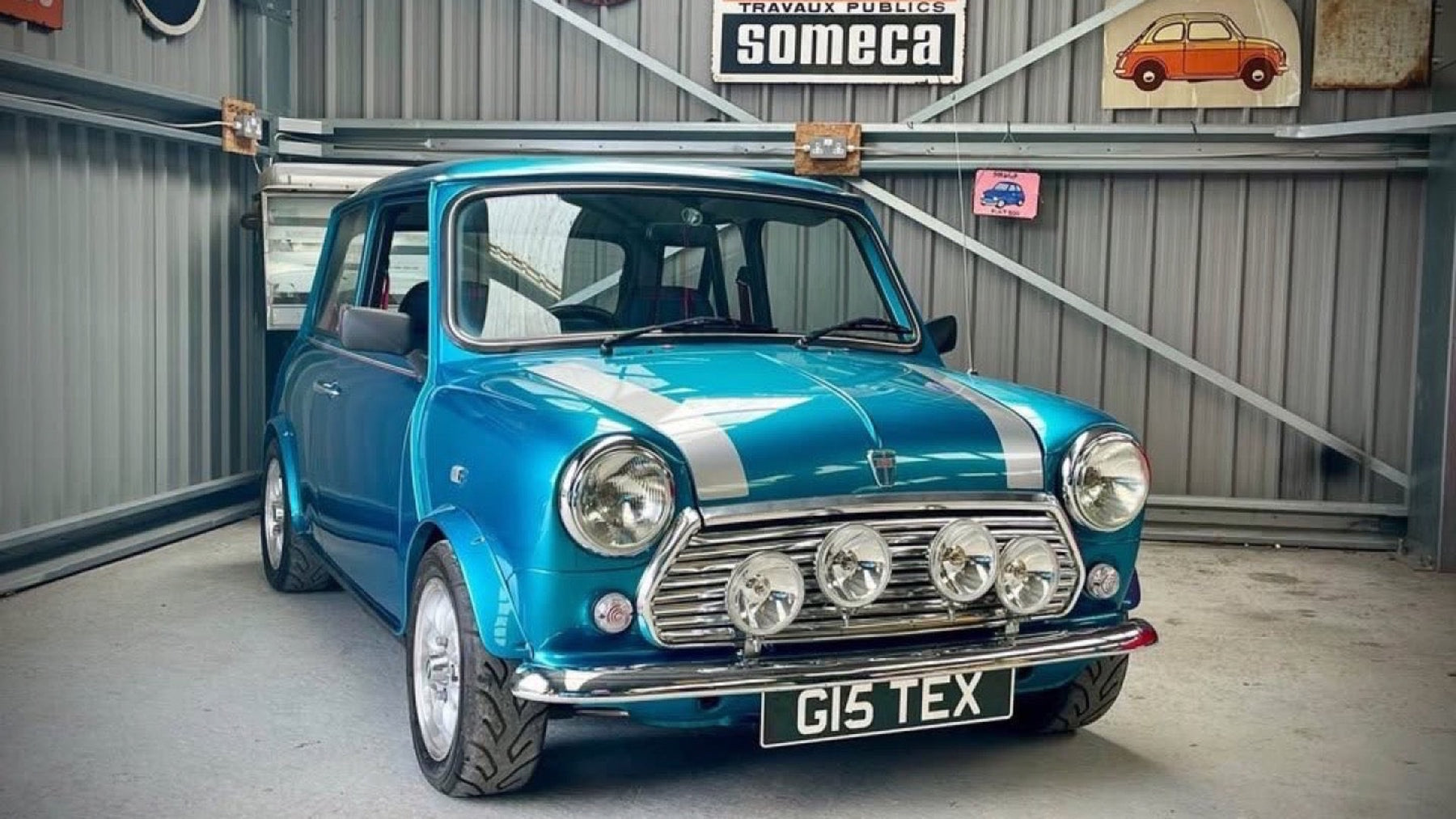 Rover Mini Sidewalk 1995 Caribbean Blue — foto 14