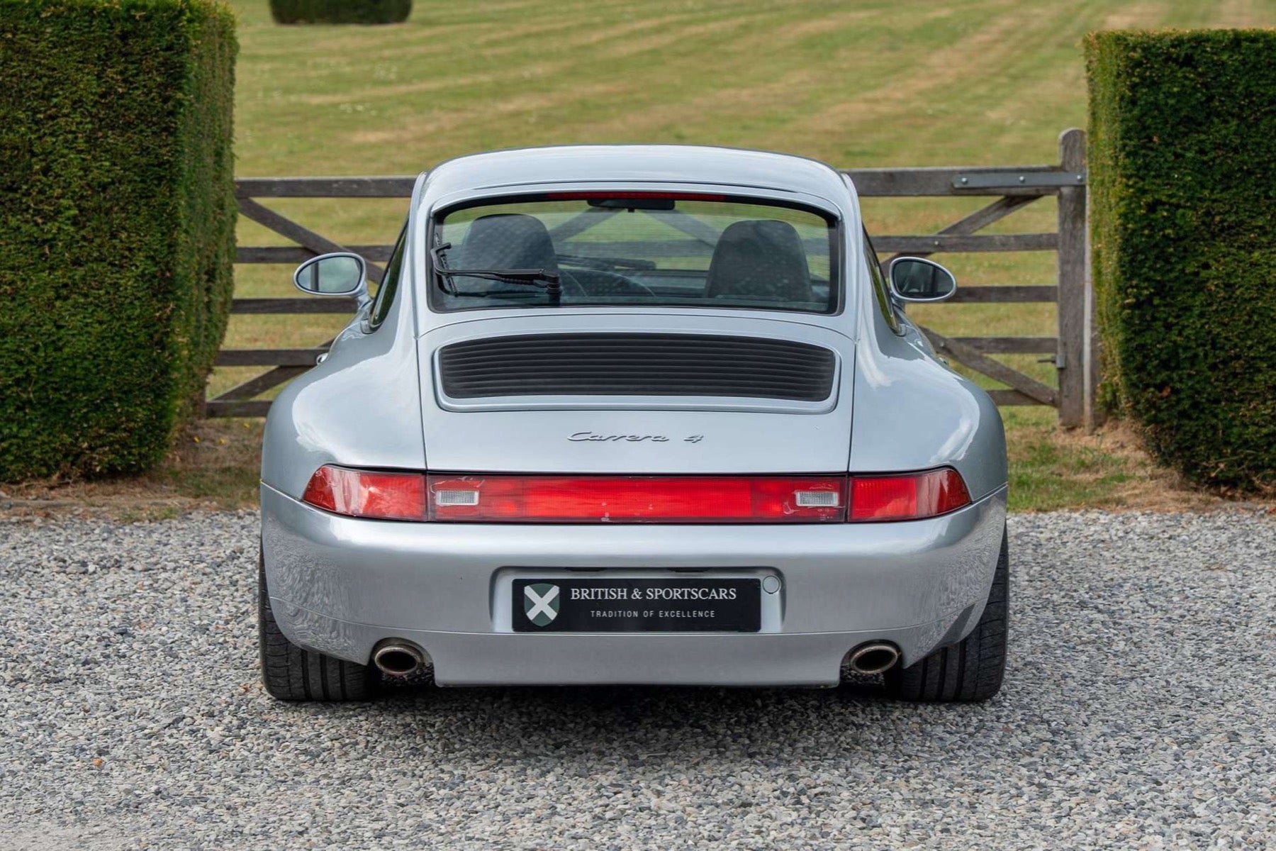 Porsche 993 Carrera 4 1996 Polar Silver - foto 4