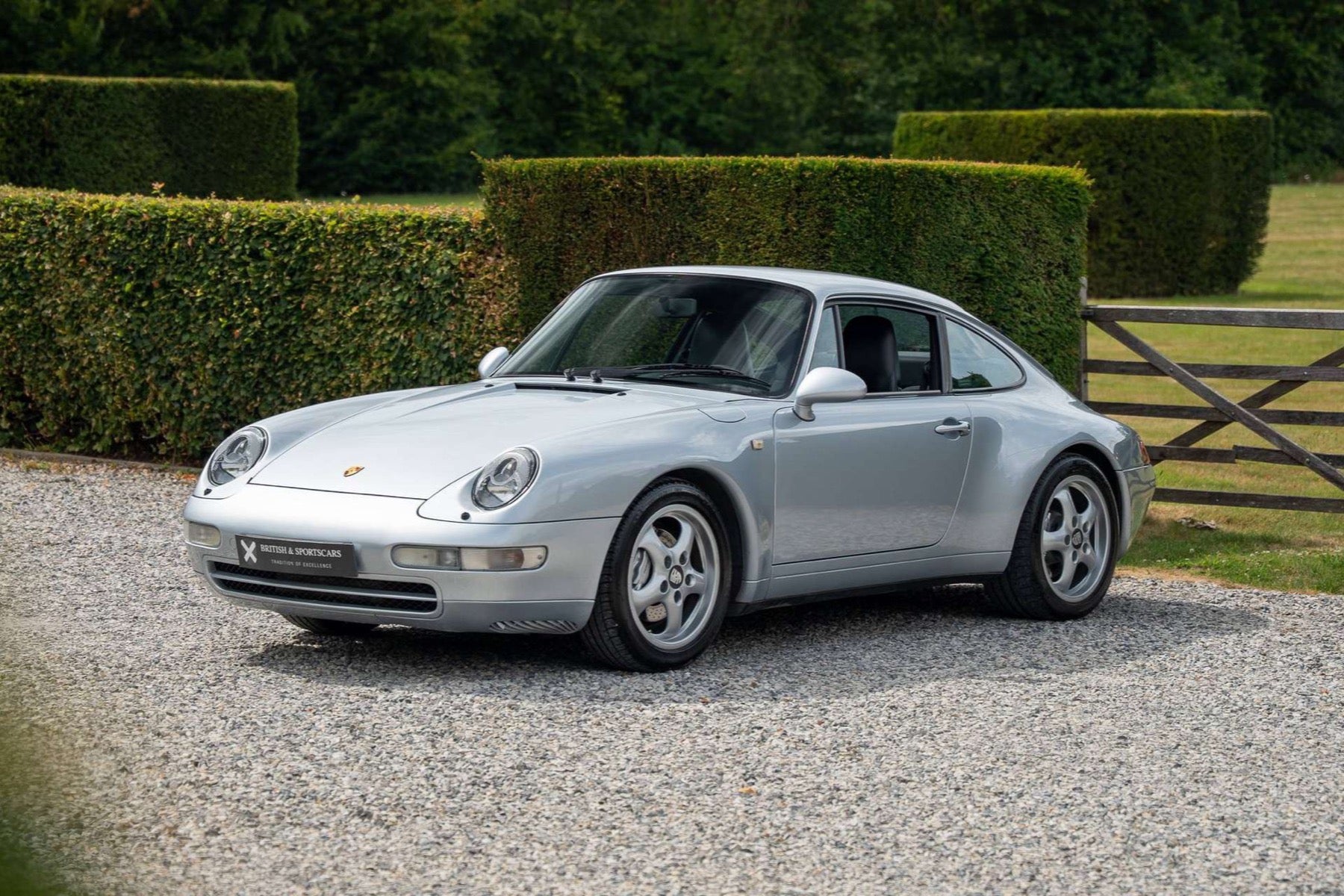 Porsche 993 Carrera 4 1996 Polar Silver - foto 7