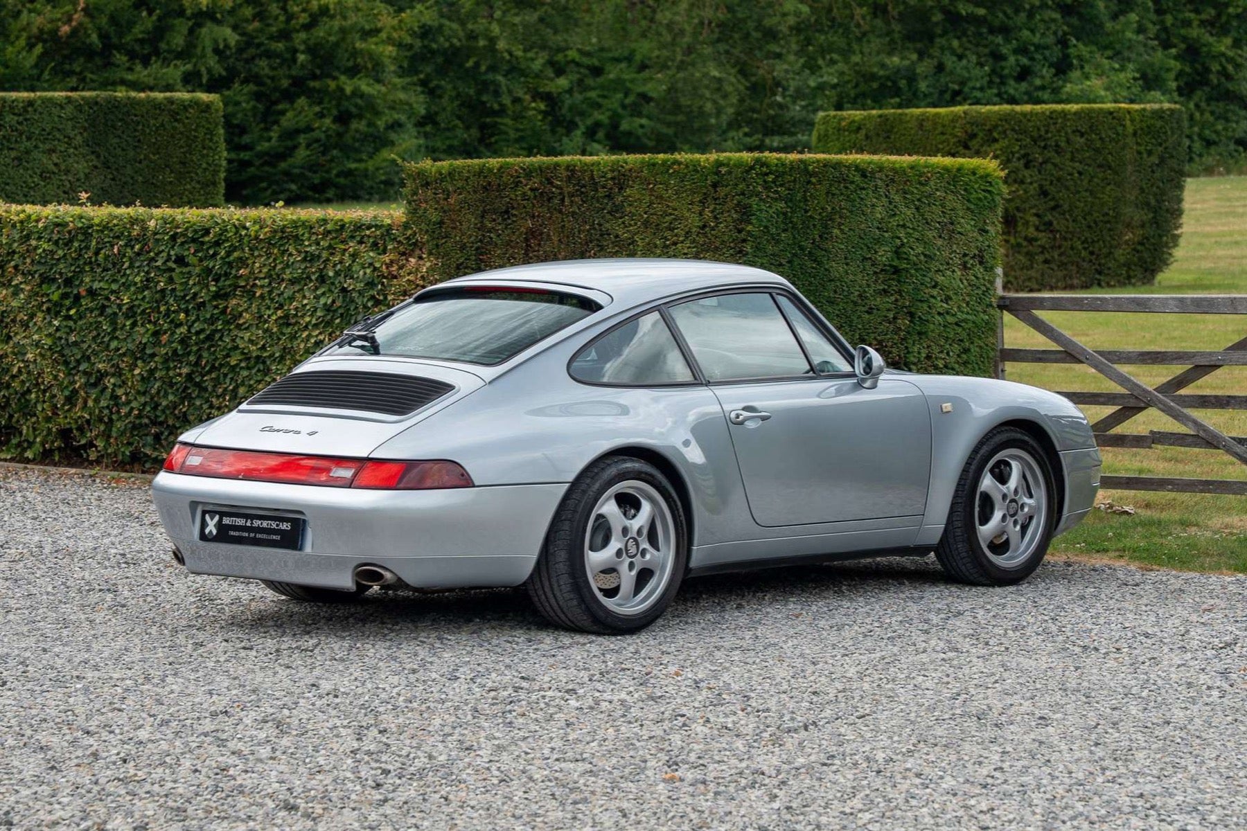 Porsche 993 Carrera 4 1996 Polar Silver - foto 8