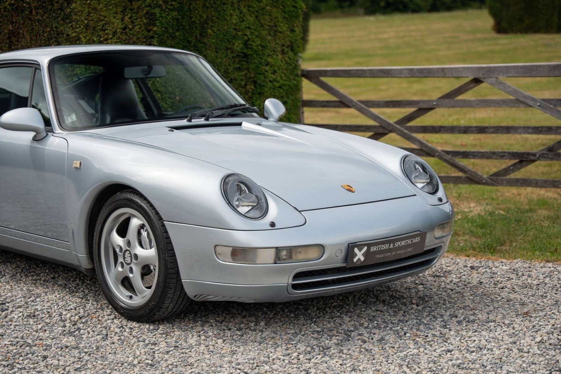 Porsche 993 Carrera 4 1996 Polar Silver - foto 9