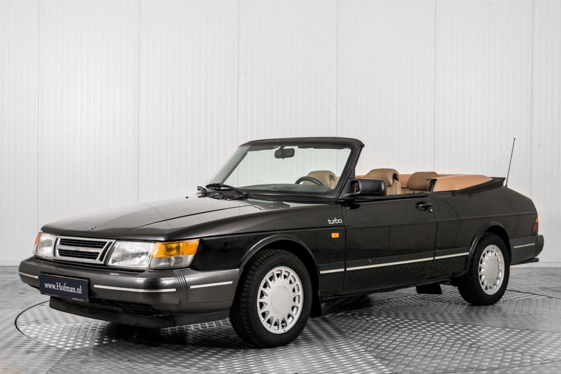 Saab 900 Turbo Cabriolet 1990 Negro - imagen principal